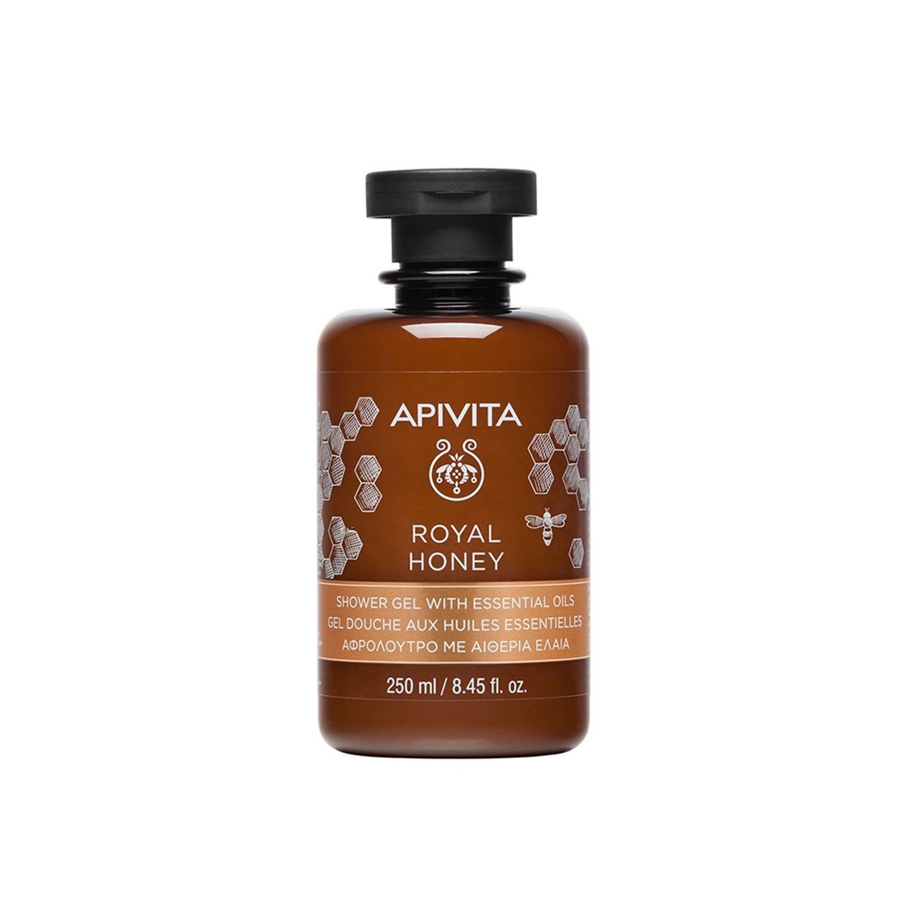 APIVITA Royal Honey Shower Gel Essential Oils 250ml (8.45fl oz)