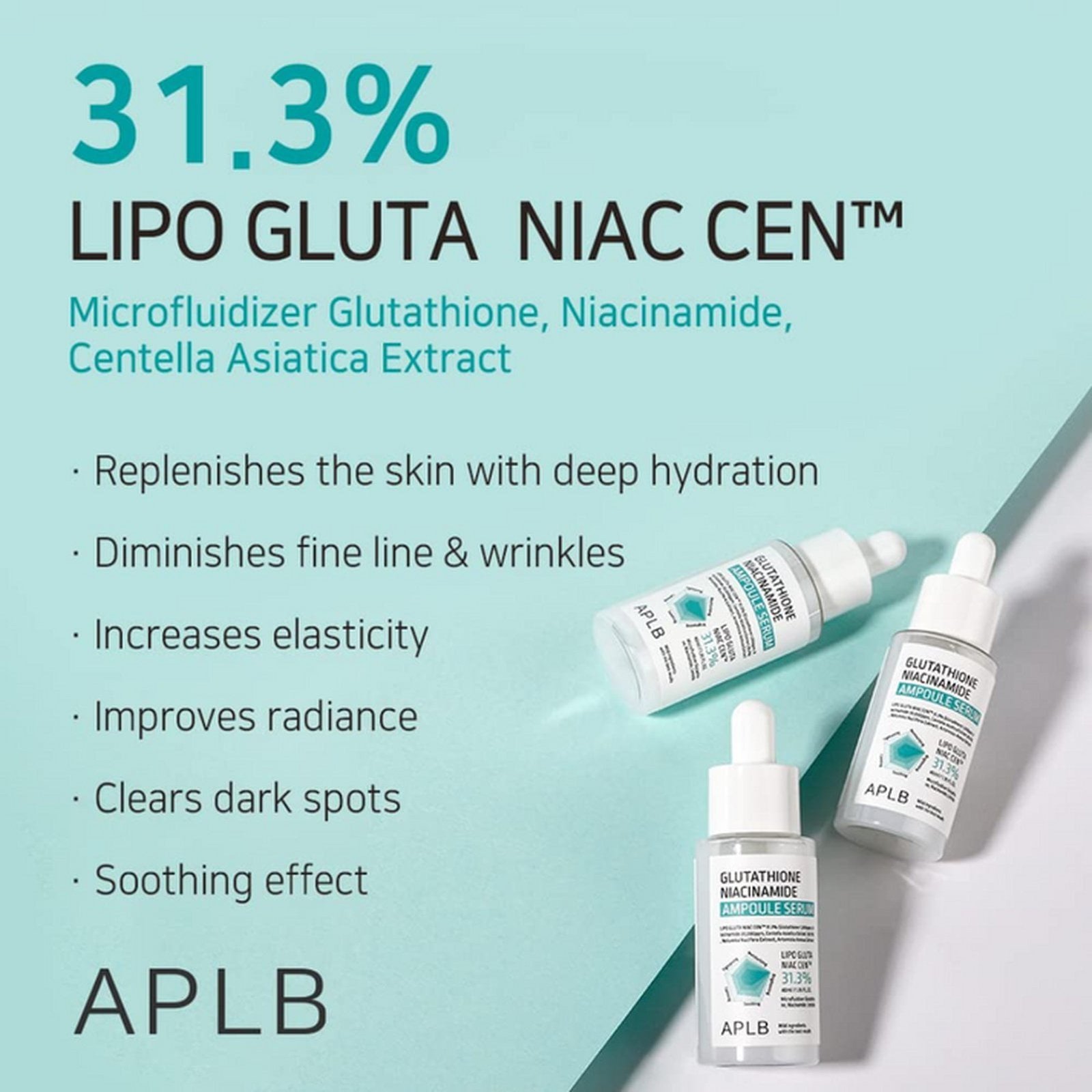 glutathione ecuador APLB Glutathione Niacinamide Ampoule Serum 40ml Ecuador