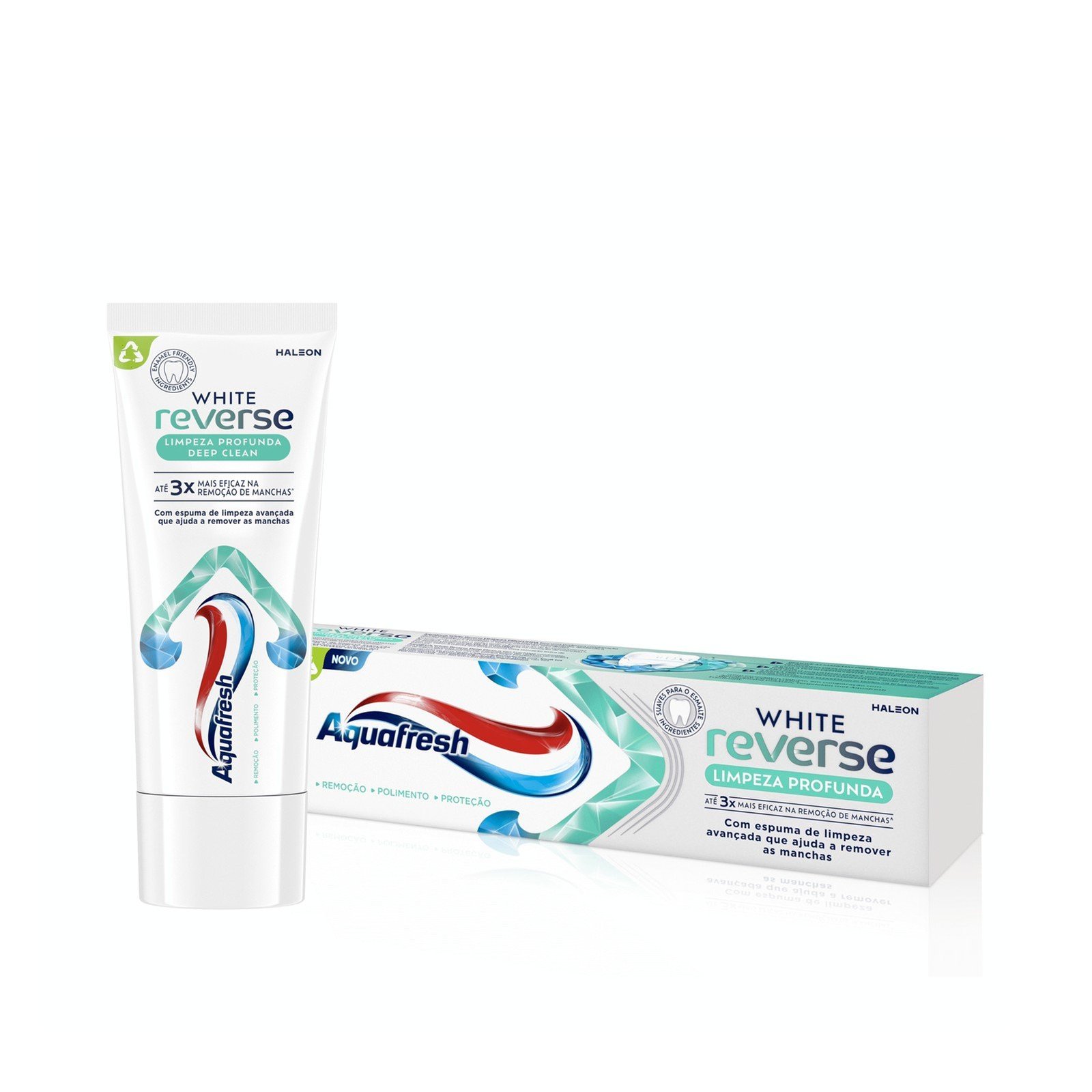 Aquafresh White Reverse Deep Clean Toothpaste 75ml (2.53floz)