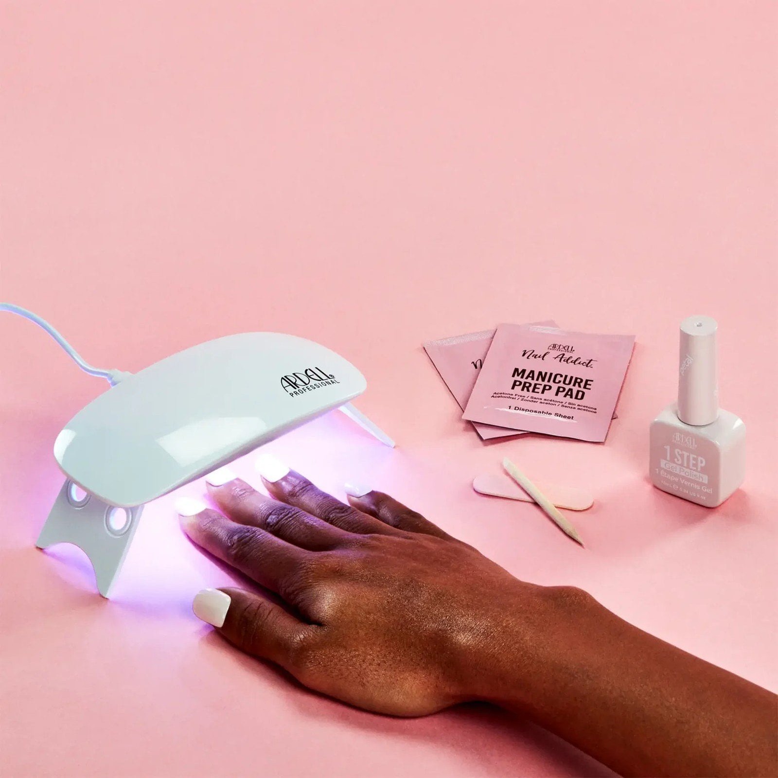 Ardell 1 Step Gel Manicure Kit Flower Petal