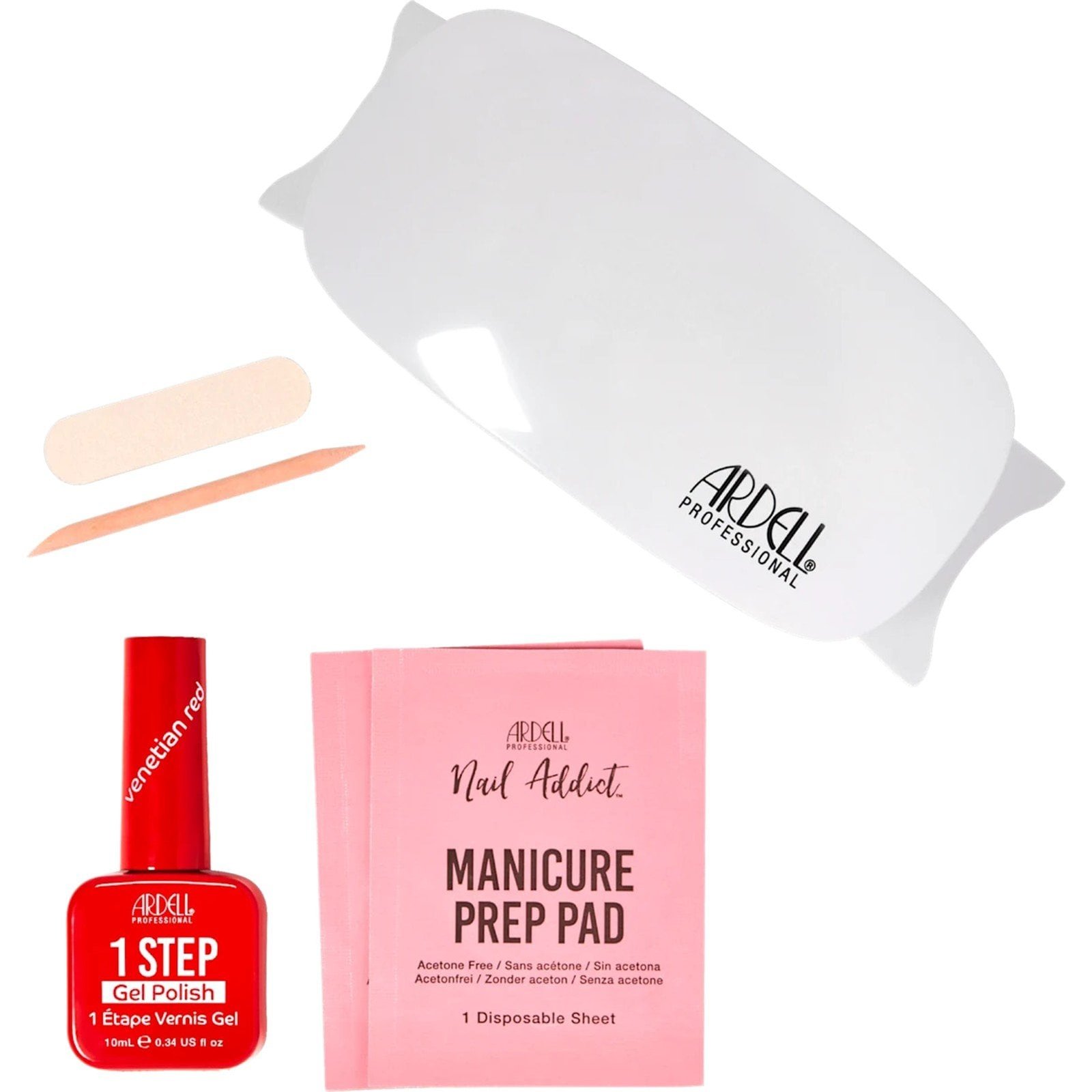 Ardell 1 Step Gel Manicure Kit Venetian Red