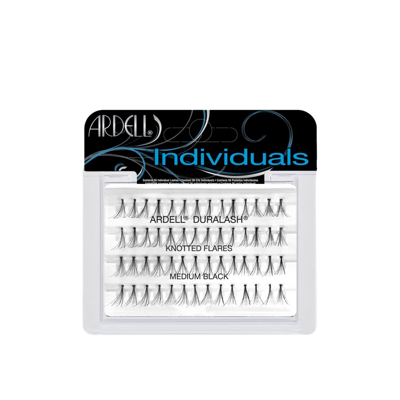 Ardell Individuals Lashes Knotted Flares Medium Black x56