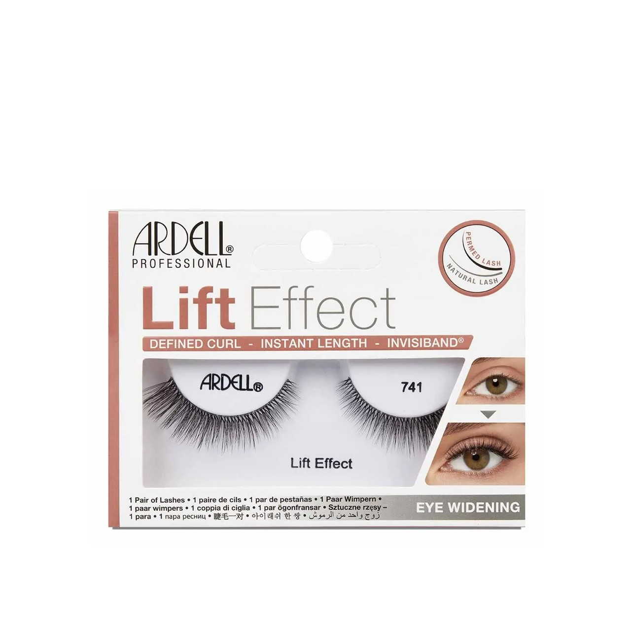Ardell Lift Effect Lashes 741 x1 Pair