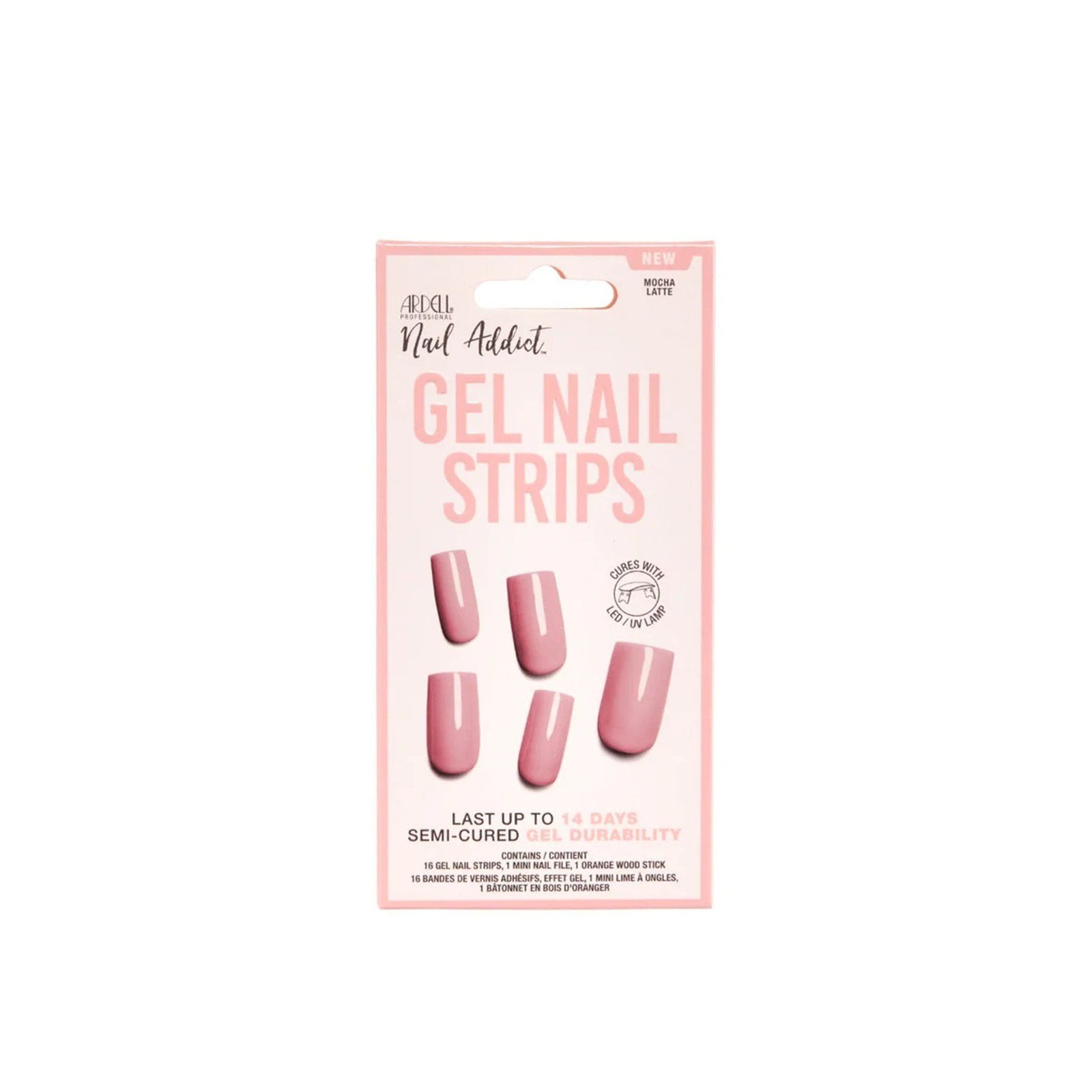 Ardell Nail Addict Gel Nail Strips x16