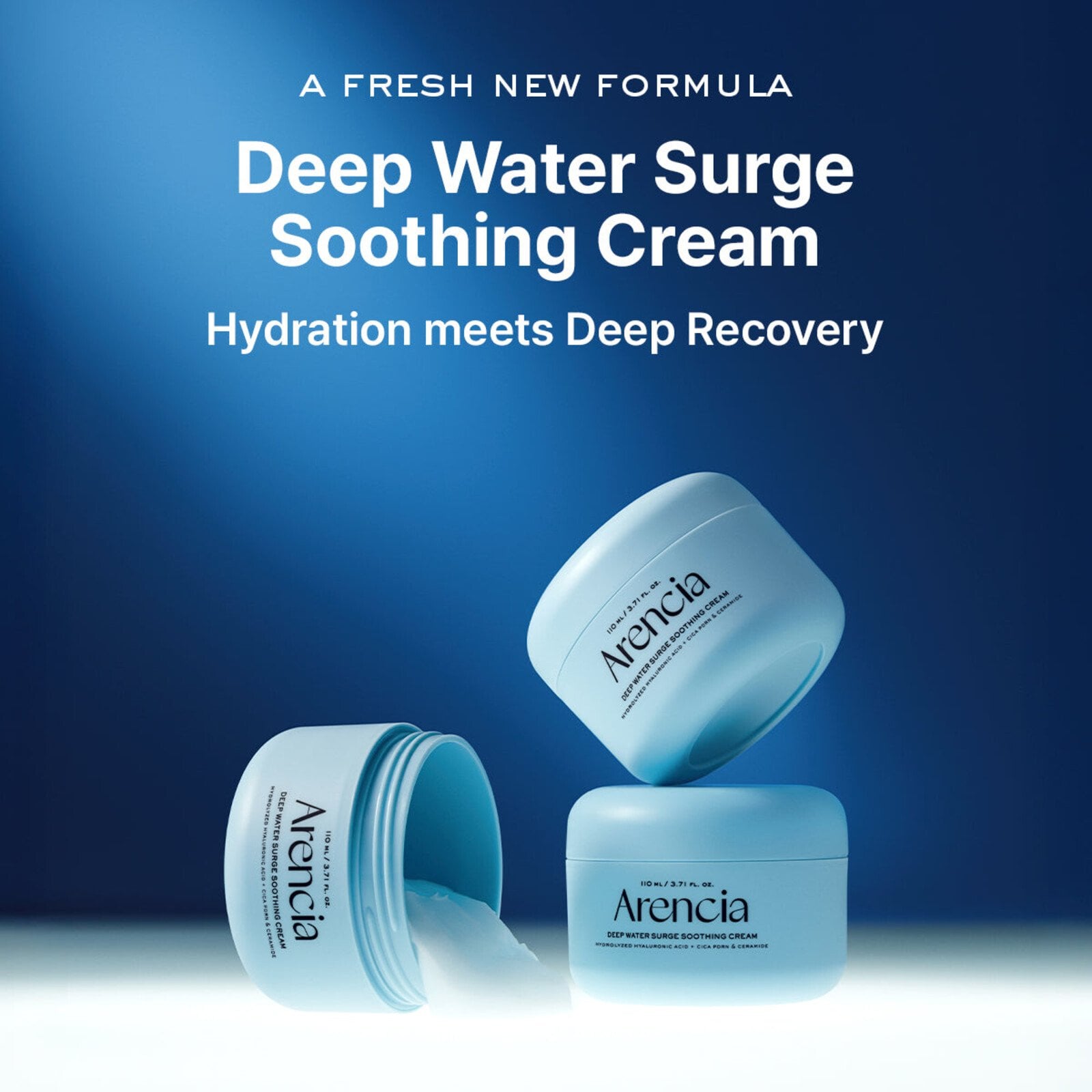 Arencia Deep Water Surge Soothing Cream 110ml (3.71floz)