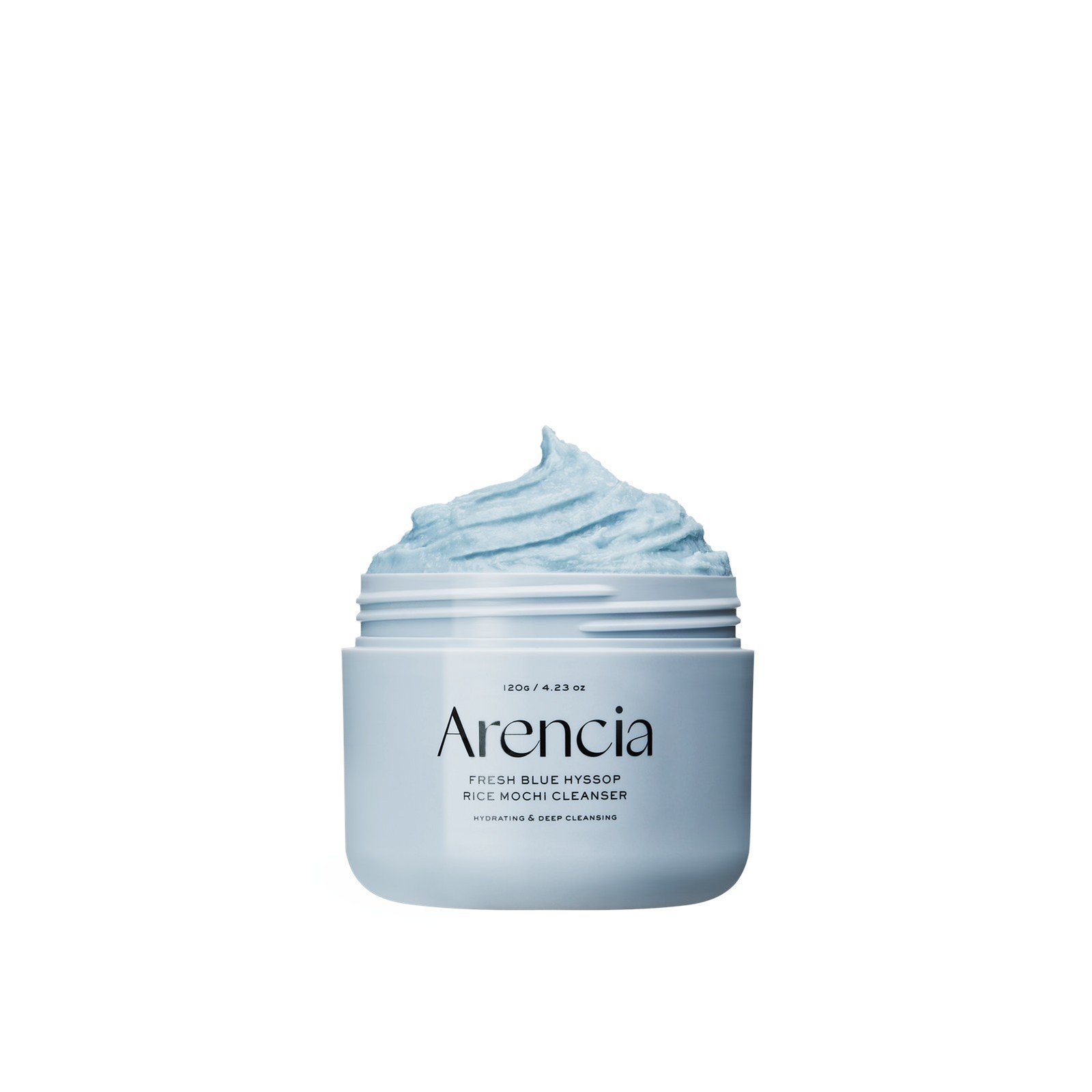Arencia Fresh Blue Hyssop Rice Mochi Cleanser 120g