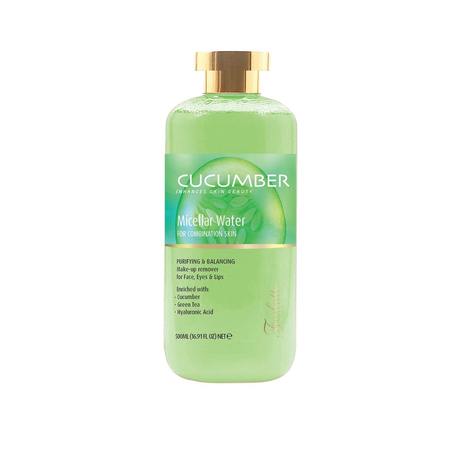 Arganicare Frulatte Cucumber Combination Skin Micellar Water 500ml (16.91floz)