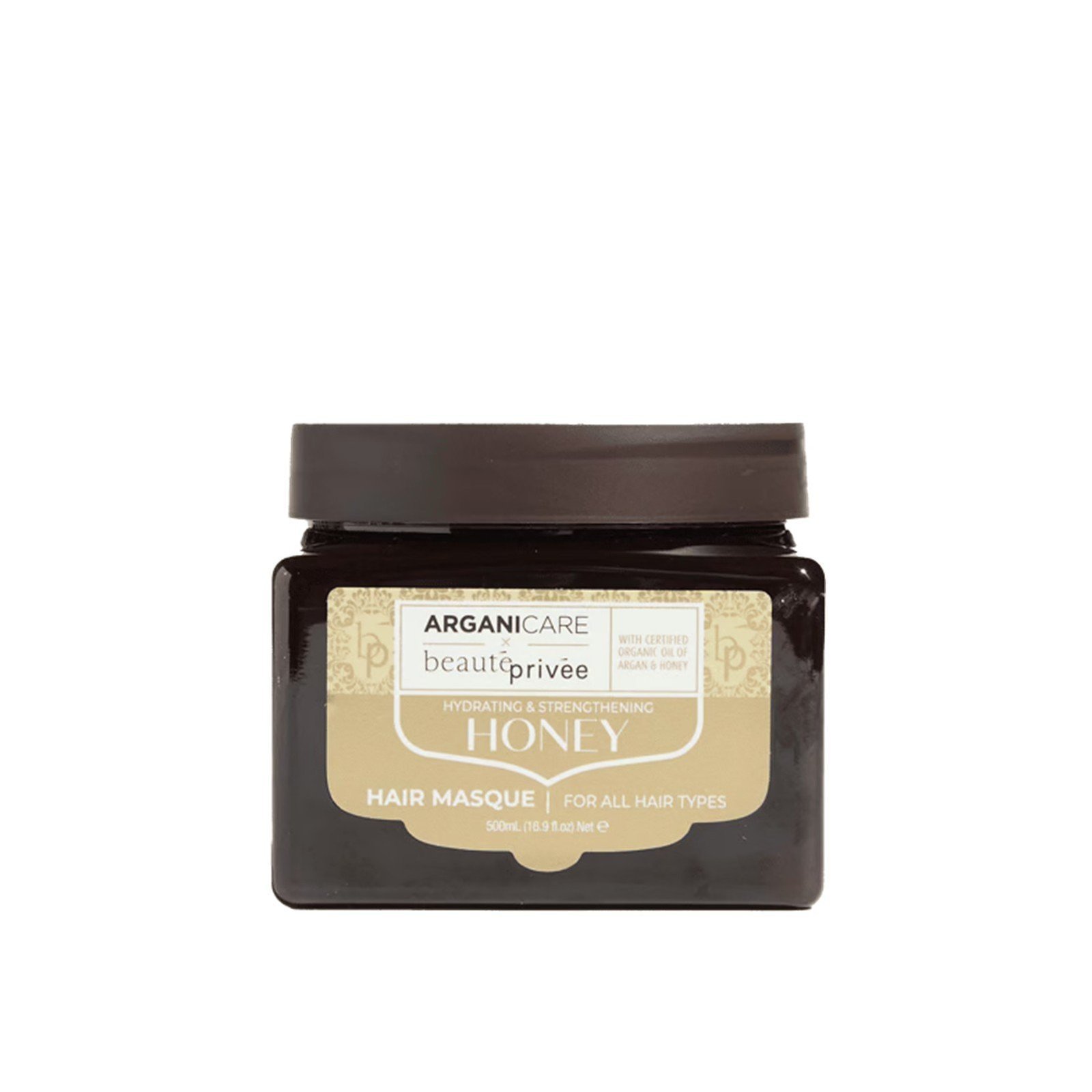 Arganicare Hydrating & Strengthening Honey Hair Masque 500ml