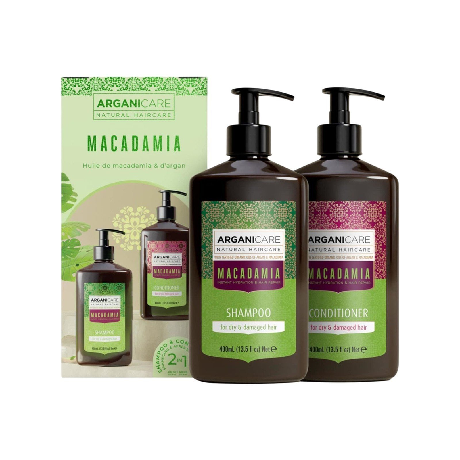 Arganicare Macadamia Ritual Duo Box