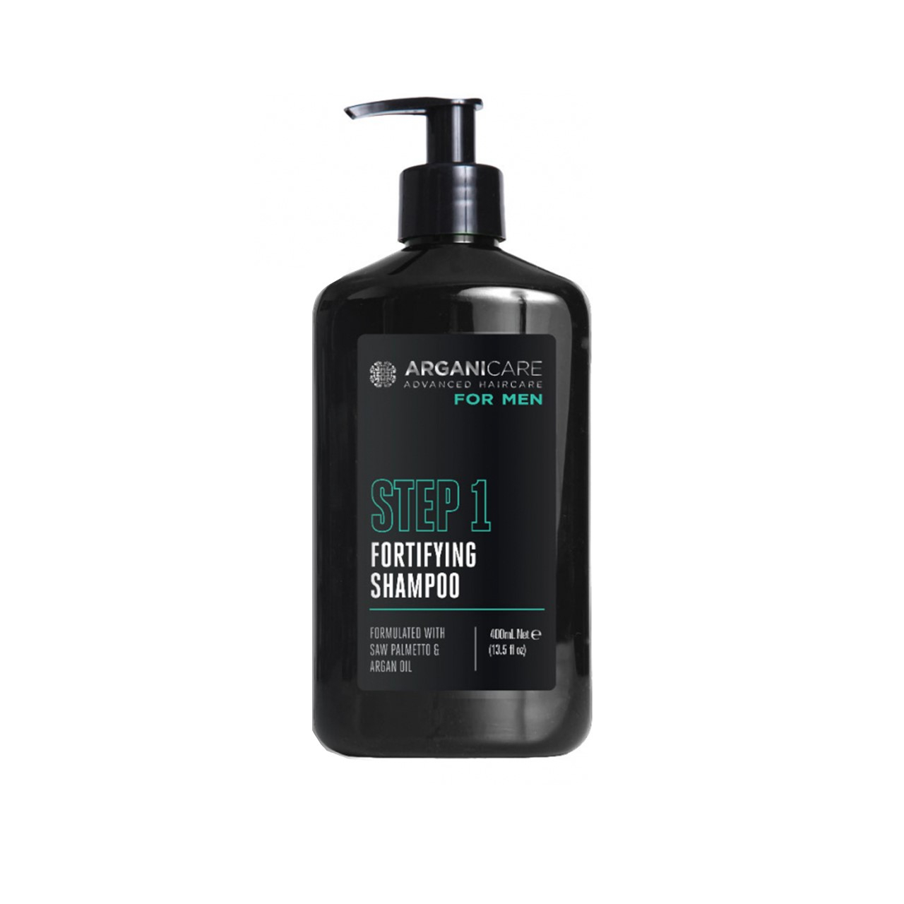 Arganicare Men Step 1 Fortifying Shampoo 400ml (13.5fl.oz.)