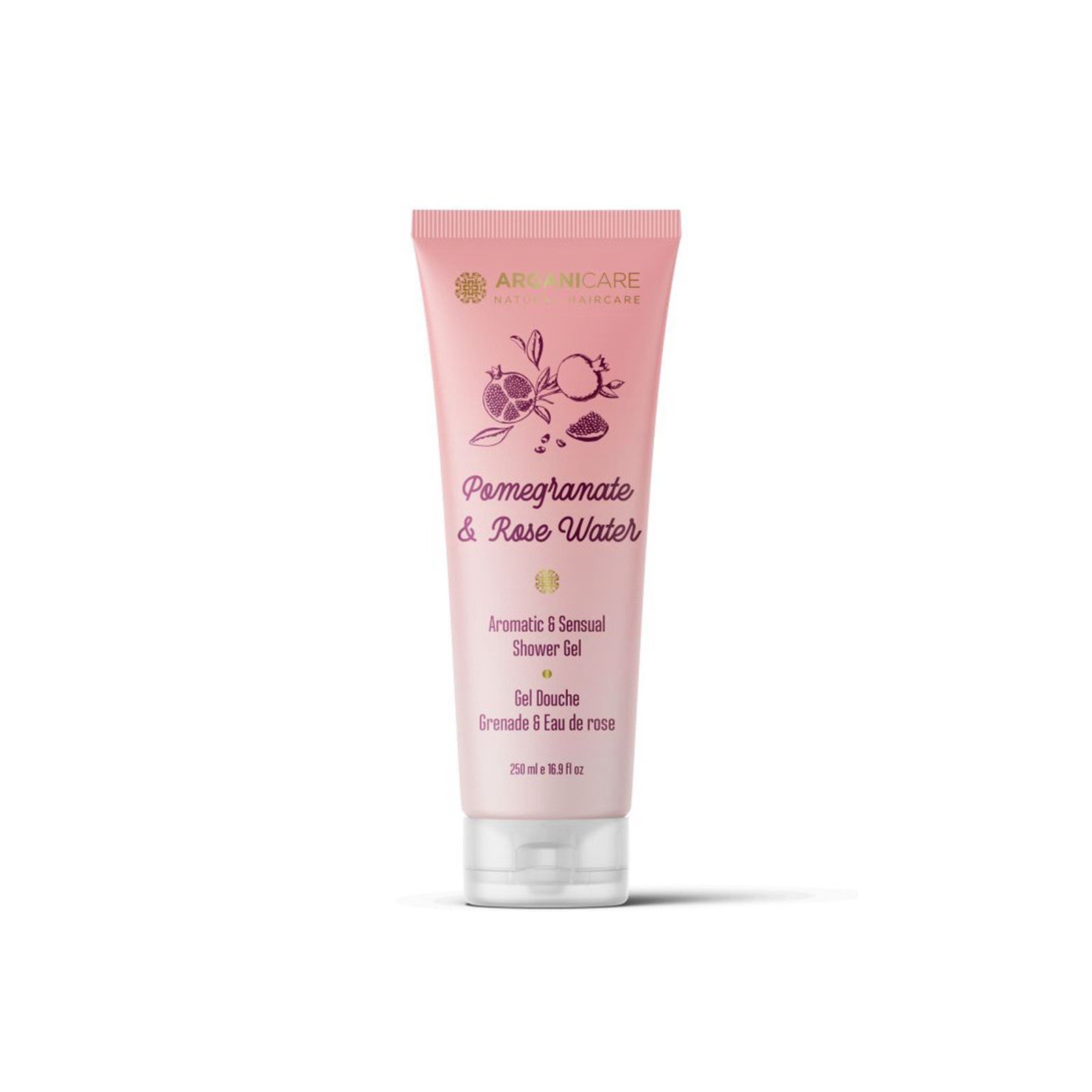 Arganicare Pomegranate & Rose Water Shower Gel
