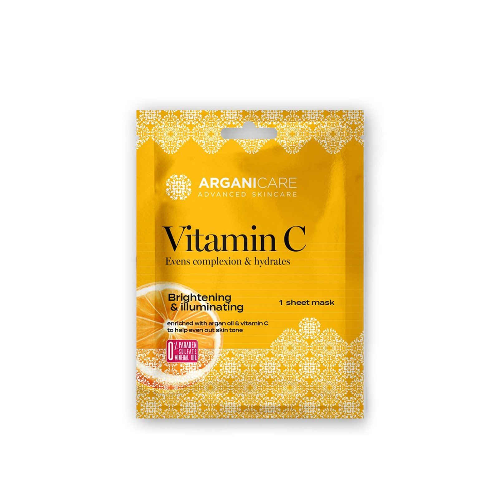 Arganicare Vitamin C Sheet Mask 17g