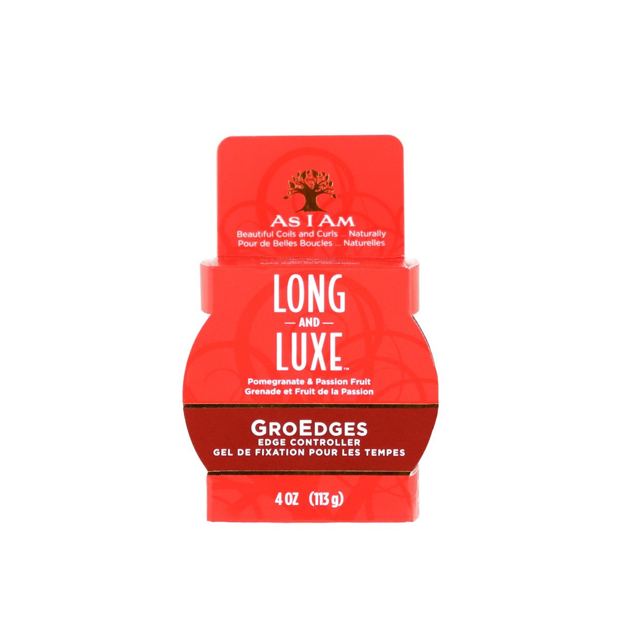As I Am Long & Luxe GroEdges Edge Control 113g
