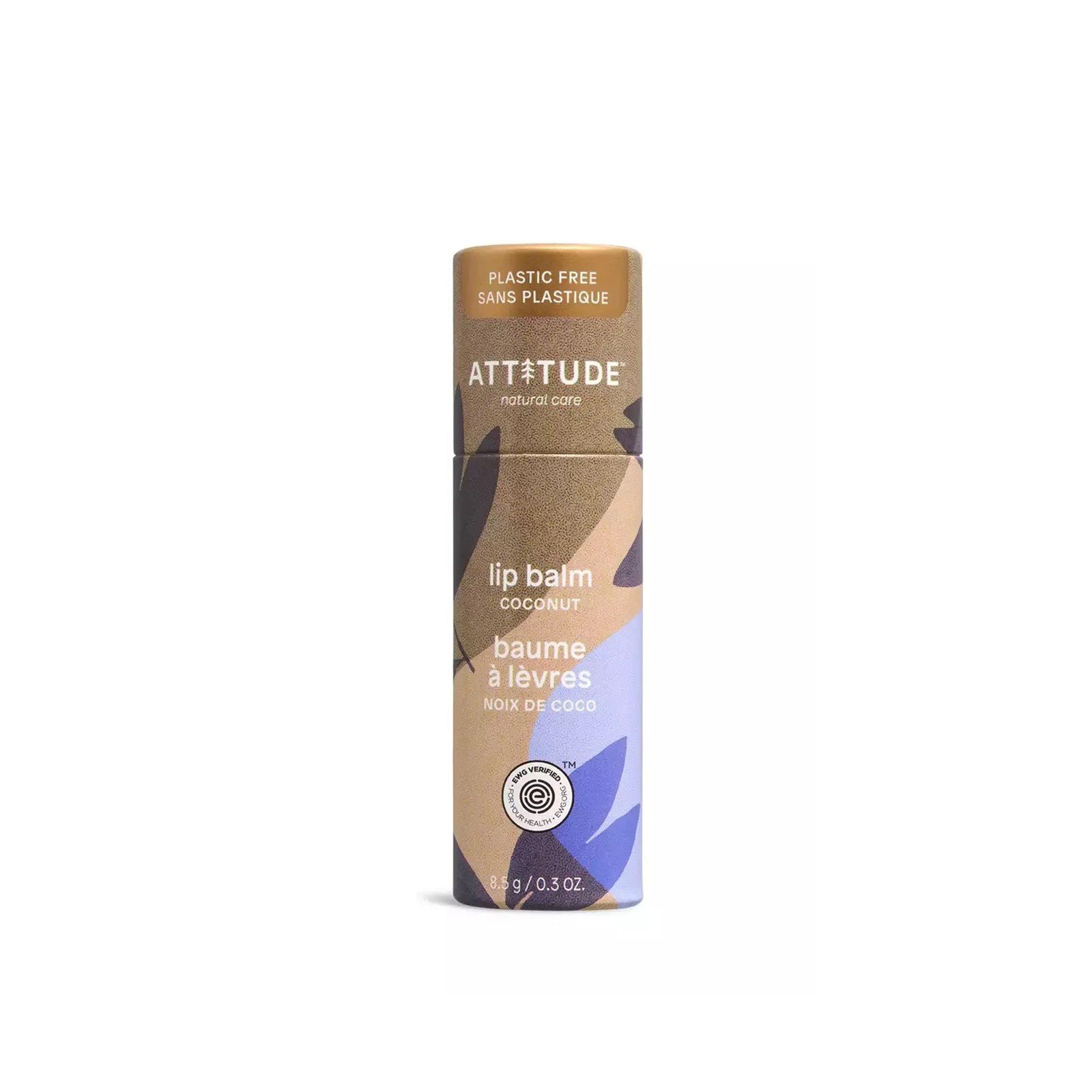 ATTITUDE Leaves Bar Lip Balm