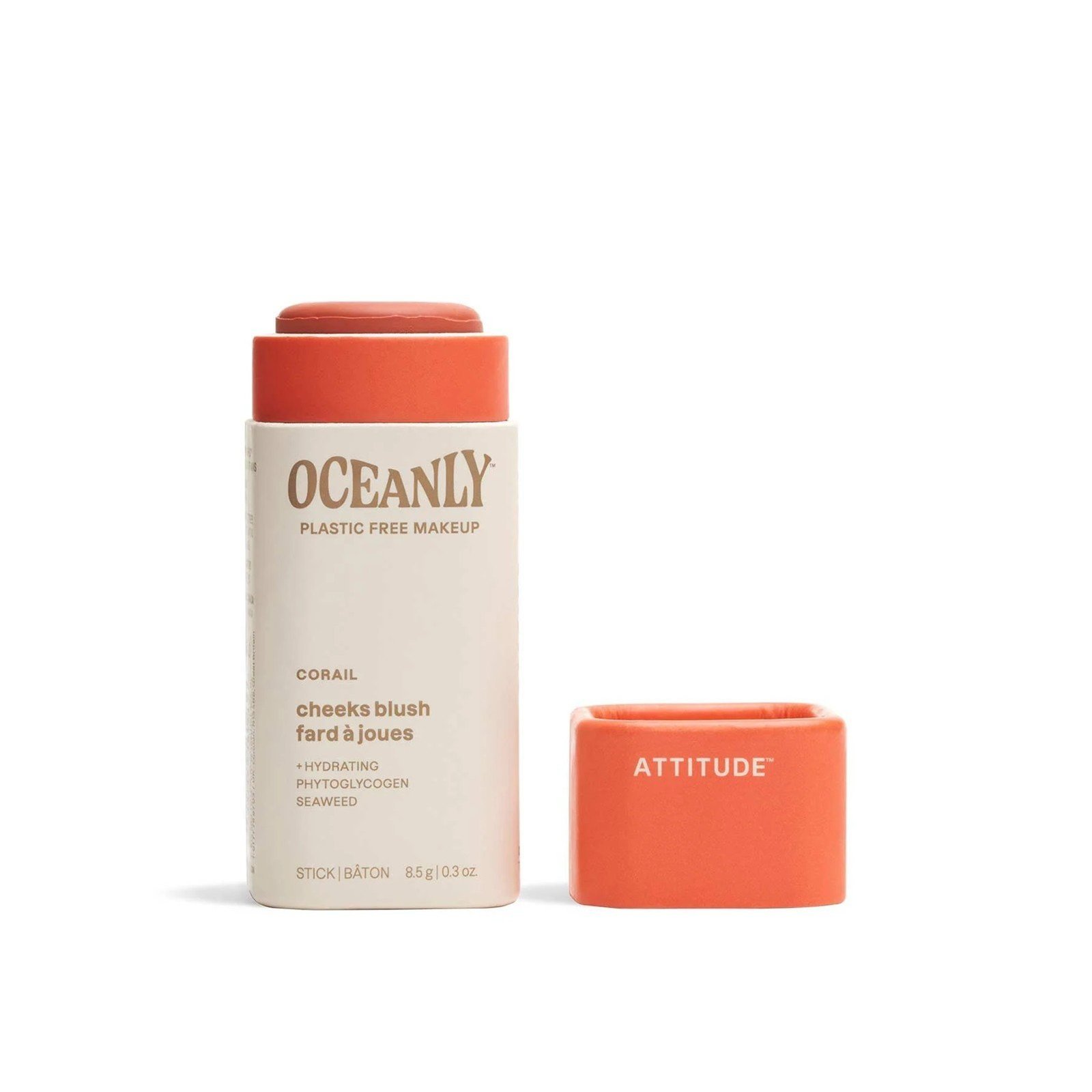 ATTITUDE Oceanly Cheeks Blush Stick Corail 8.5g