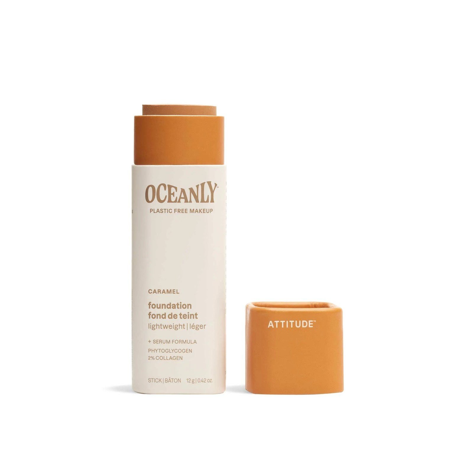 ATTITUDE Oceanly Foundation Stick Caramel 12g