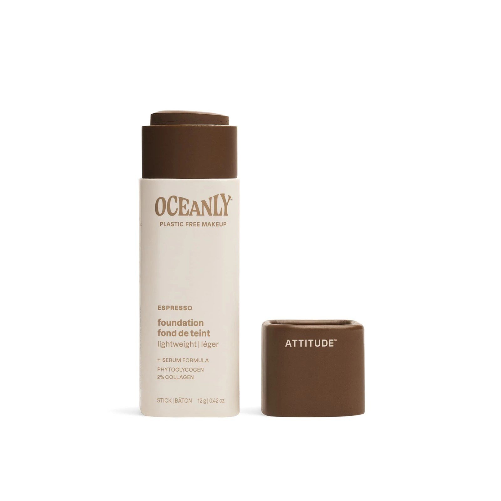 ATTITUDE Oceanly Foundation Stick Espresso 12g