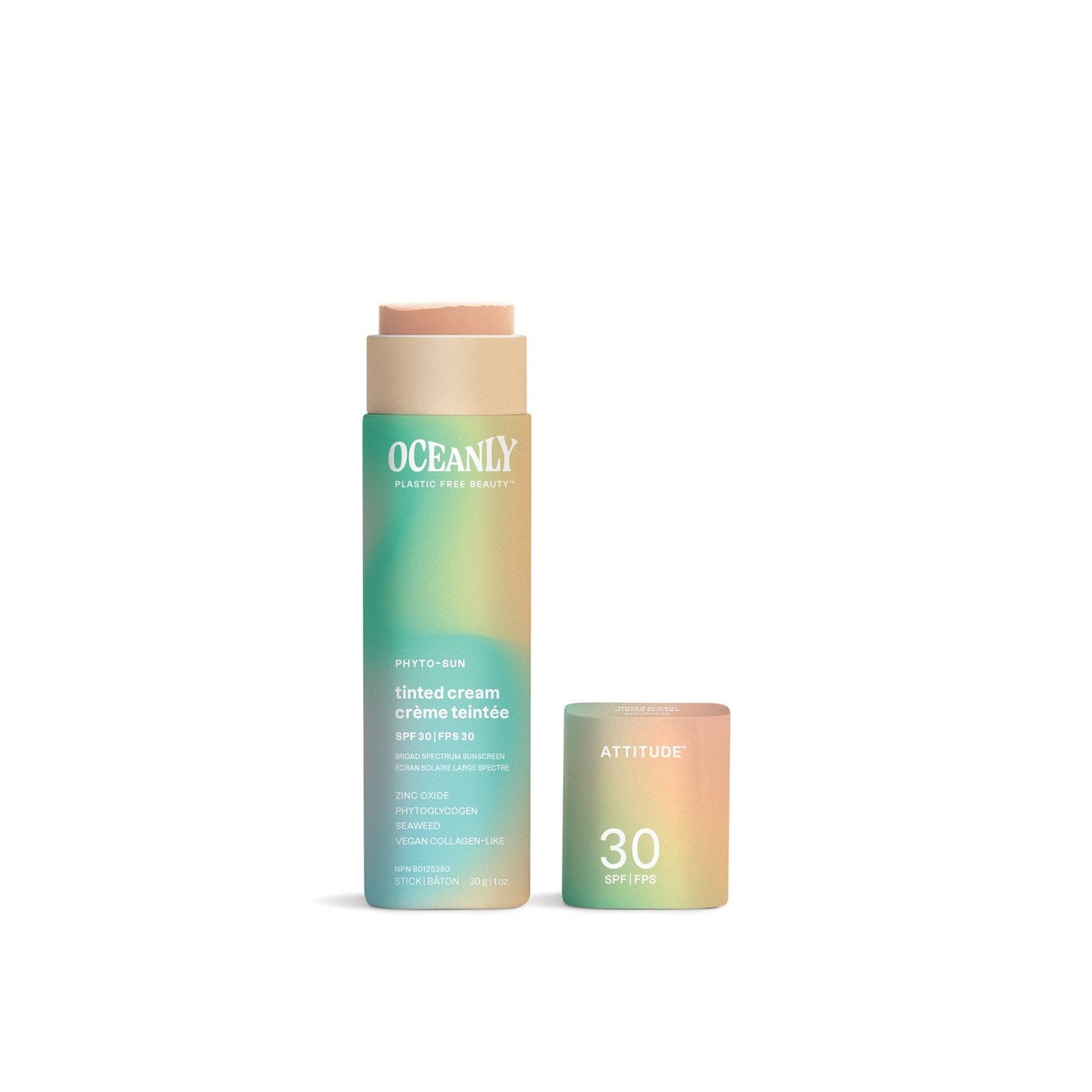 ATTITUDE Oceanly Tinted Cream SPF30 30g