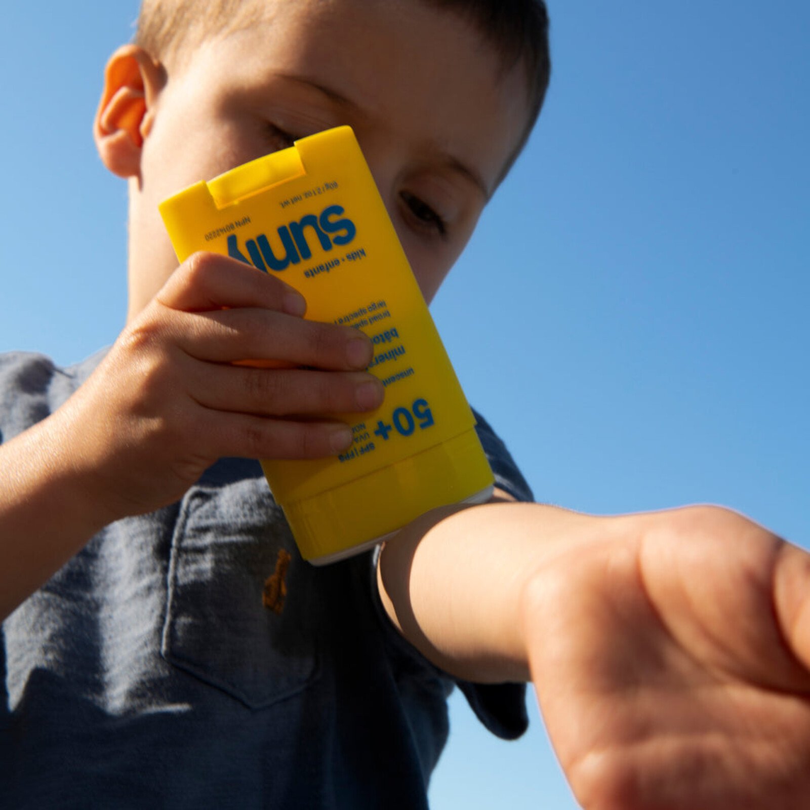 ATTITUDE Sunly Kids Unscented Mineral Sunscreen Stick SPF50+ 60g