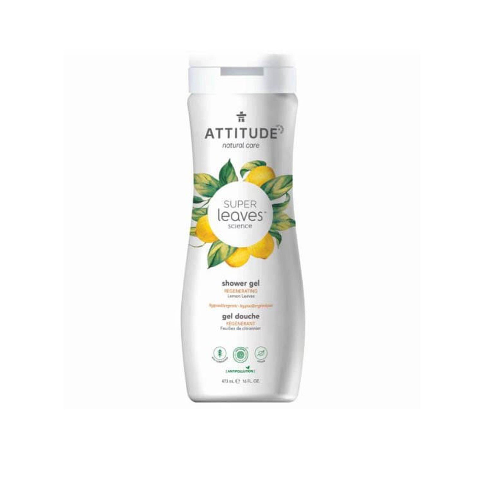 ATTITUDE Super Leaves Science Regenerating Shower Gel 473ml