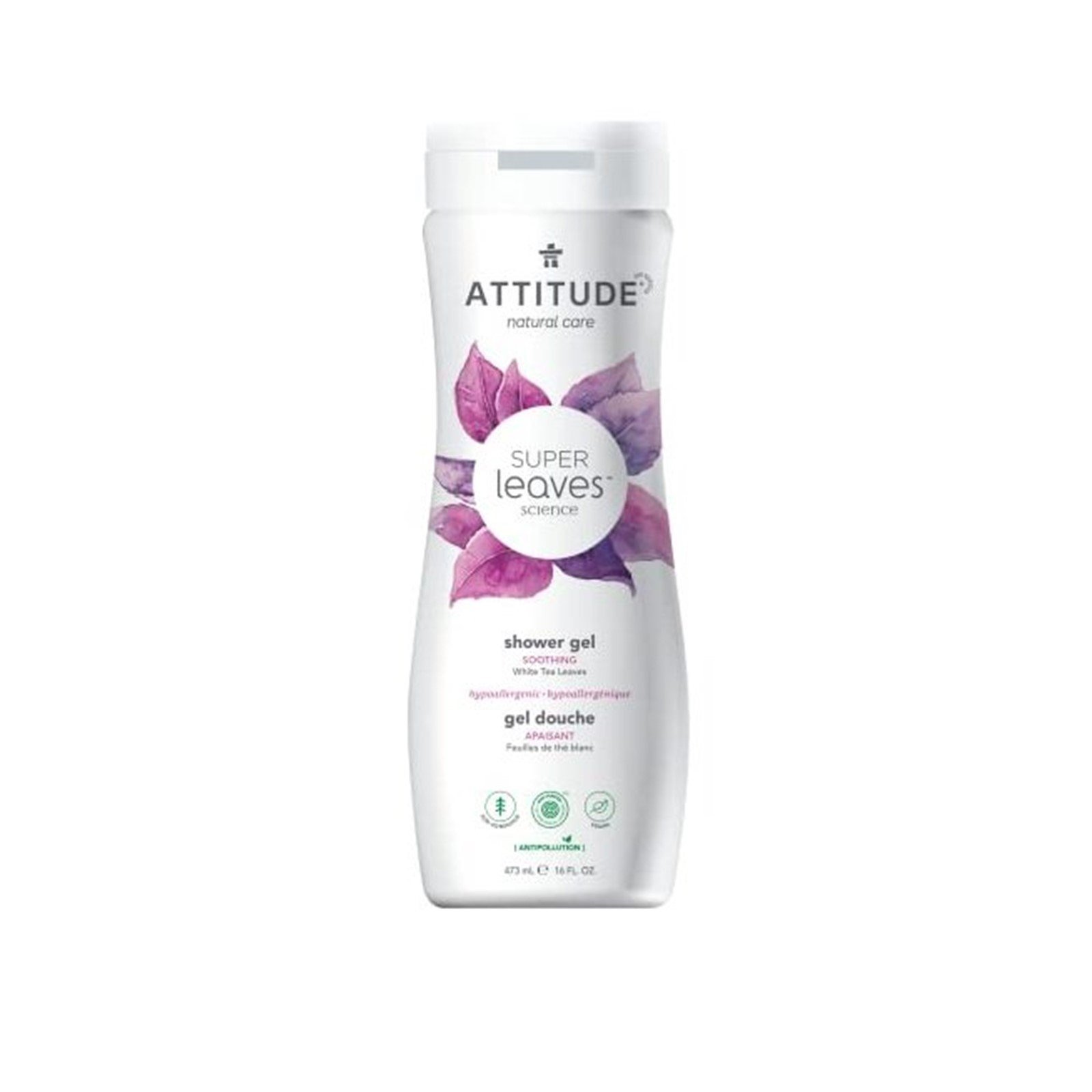 ATTITUDE Super Leaves Science Soothing Shower Gel 473ml (16floz)