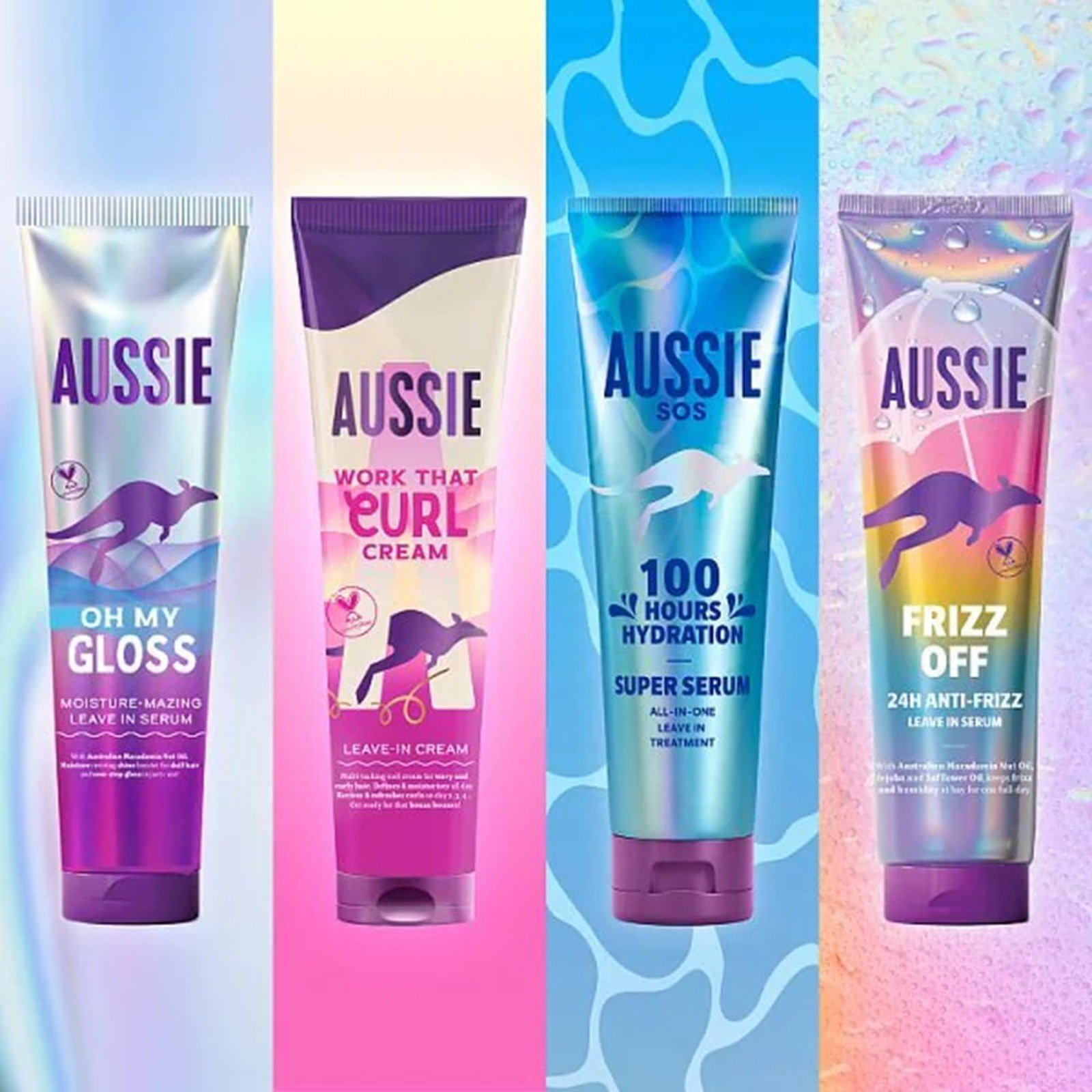 Aussie Frizz Off 24h Anti-Frizz Leave In Serum 160ml