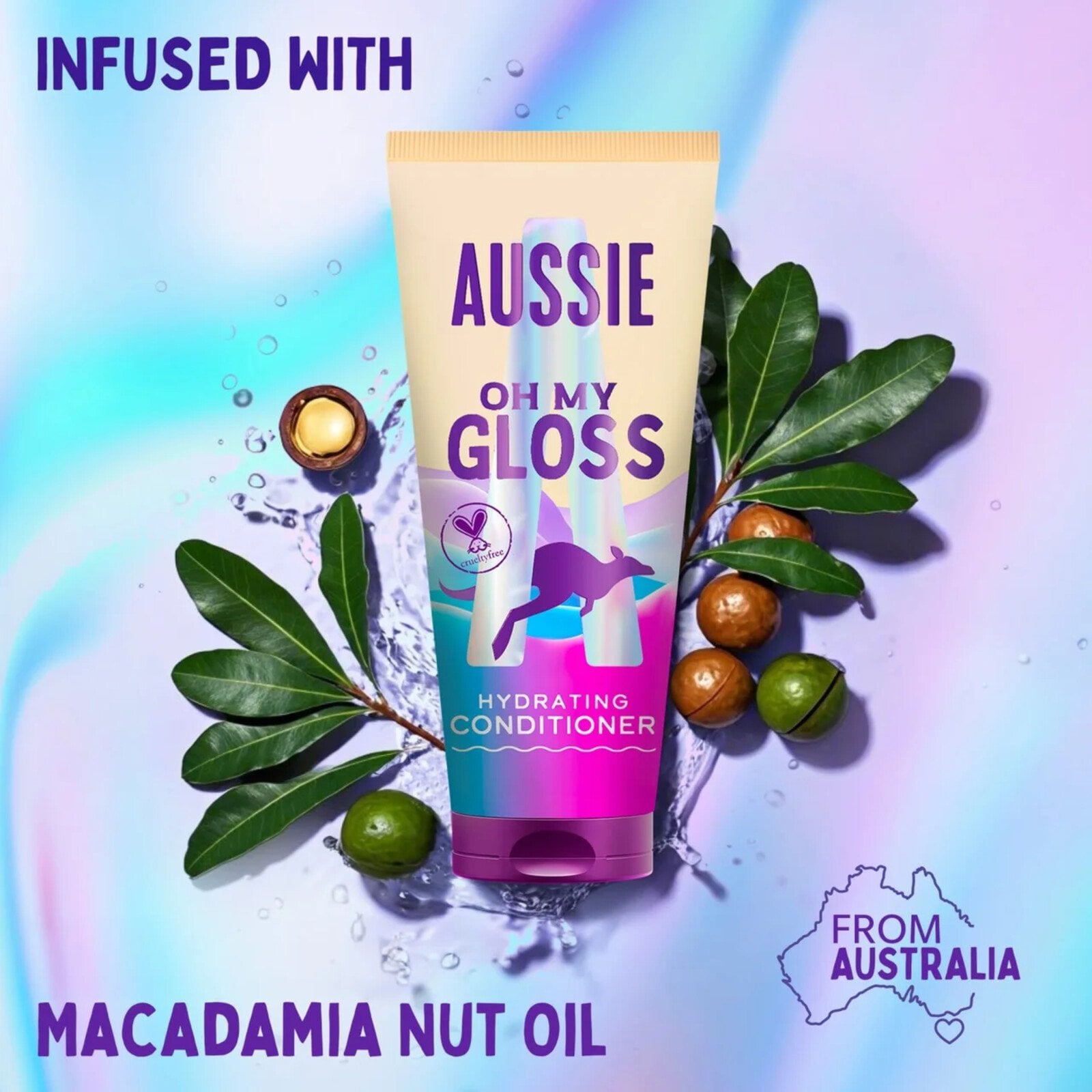 Aussie Oh My Gloss Hydrating Conditioner 200ml