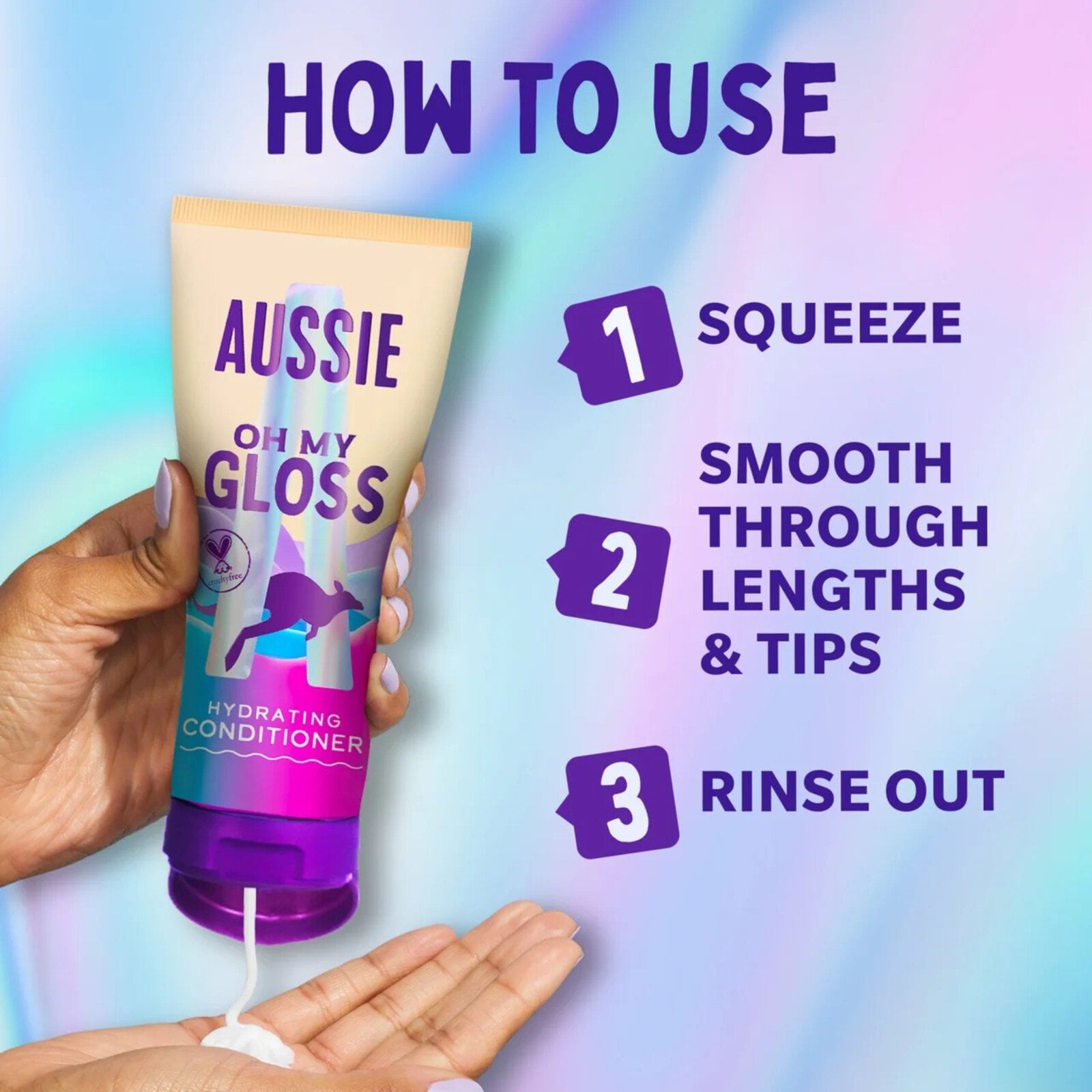 Aussie Oh My Gloss Hydrating Conditioner 200ml