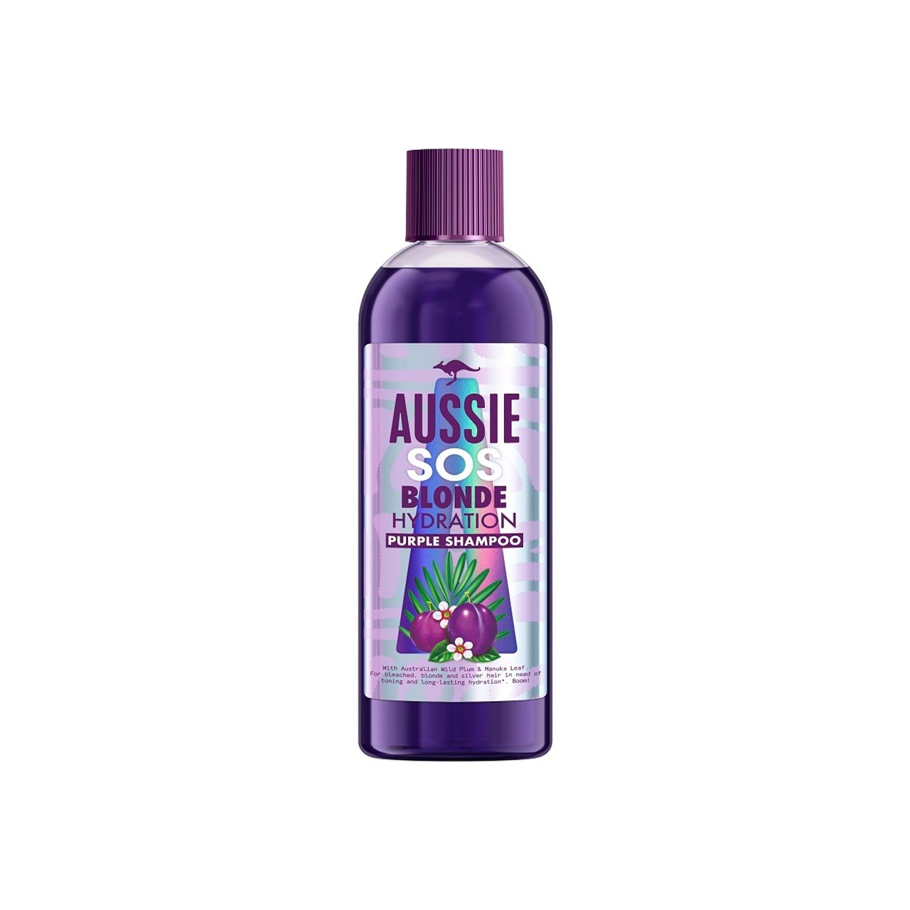 Aussie SOS Blonde Hydration Purple Shampoo 290ml (9.81fl oz)