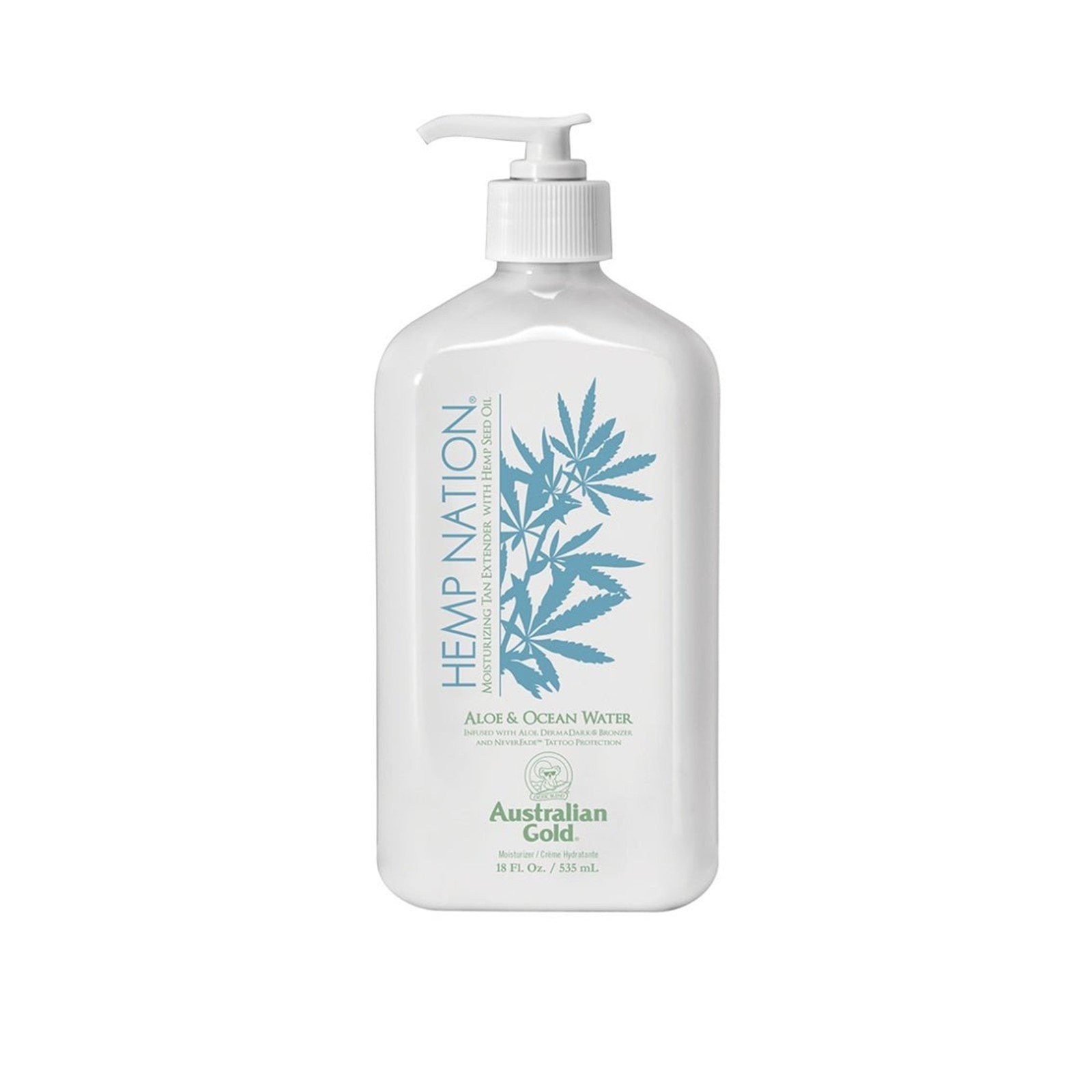 Australian Gold Hemp Nation Aloe & Ocean Water Moisturizing Tan Extender