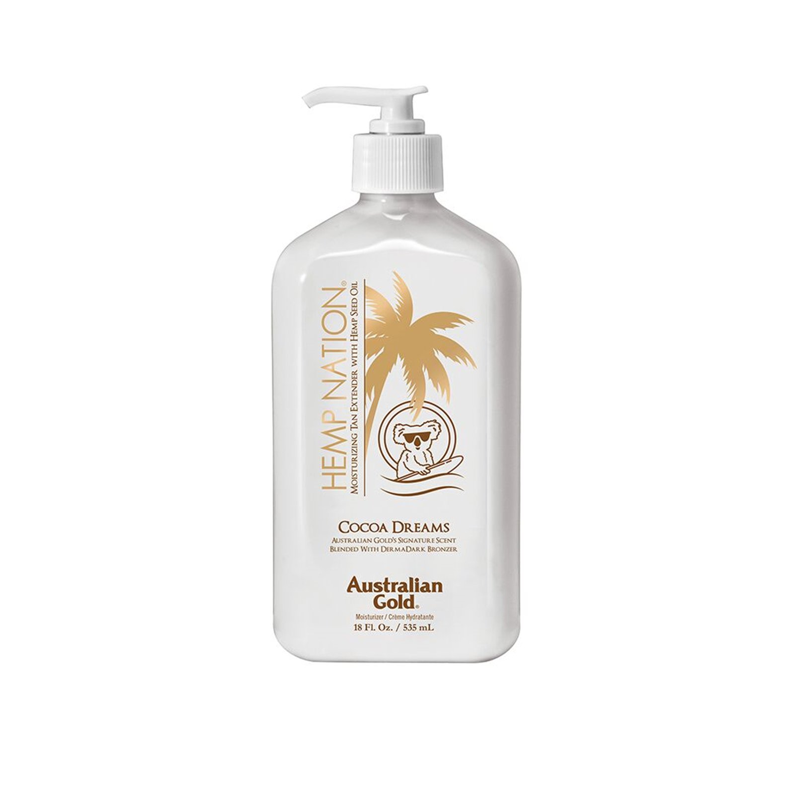 Australian Gold Hemp Nation Cocoa Dreams Moisturizing Tan Extender