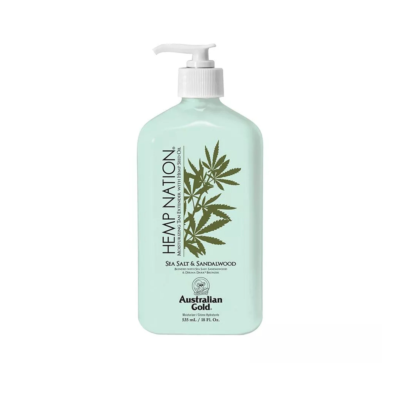 Australian Gold Hemp Nation Sea Salt & Sandalwood Moisturizing Tan Extender