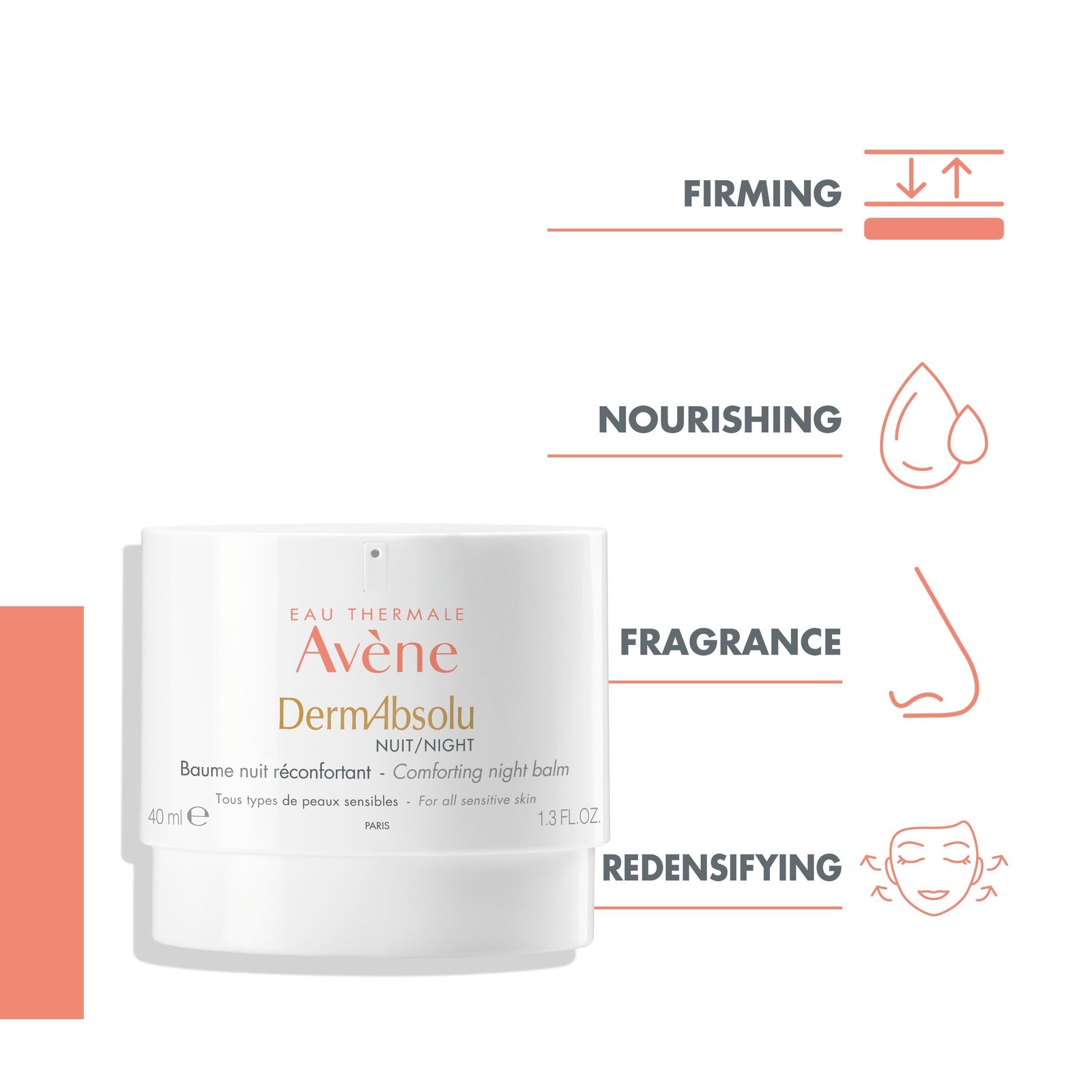 Avène Dermabsolu Comforting Night Balm 40ml