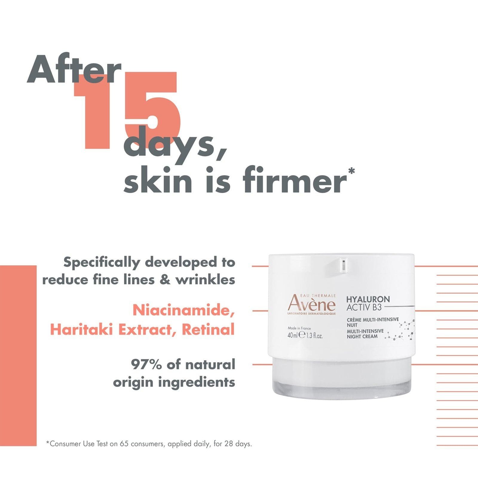 Avène Hyaluron Activ B3 Multi-intensive Night Cream 40ml