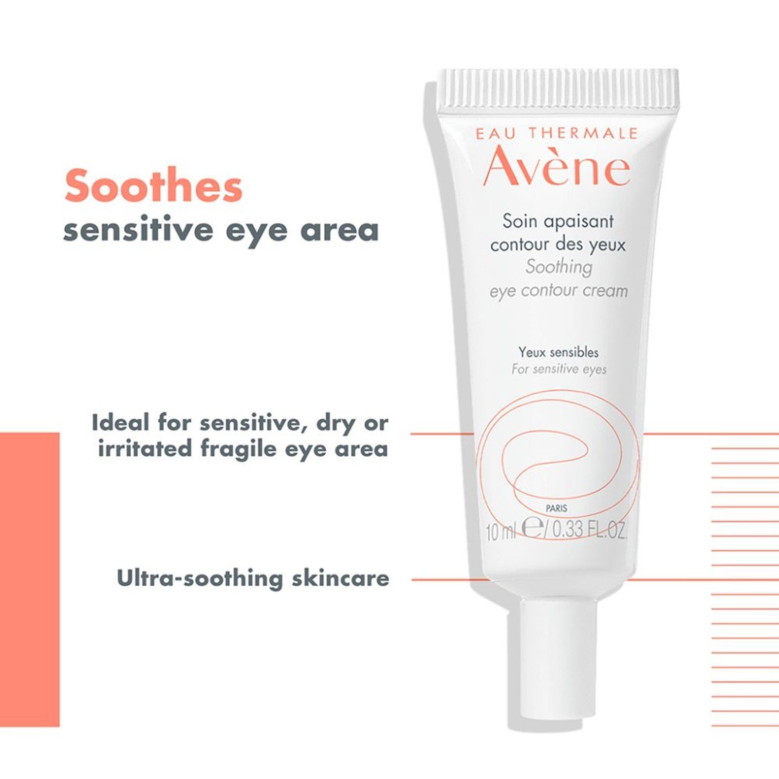 Avène Les Essentiels Emulsão Contorno de Olhos papos e olheiras 10ml
