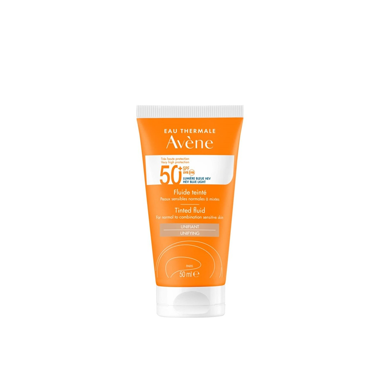 Avène Sun Very High Protection Tinted Fluid Unifying SPF50+ 50ml
