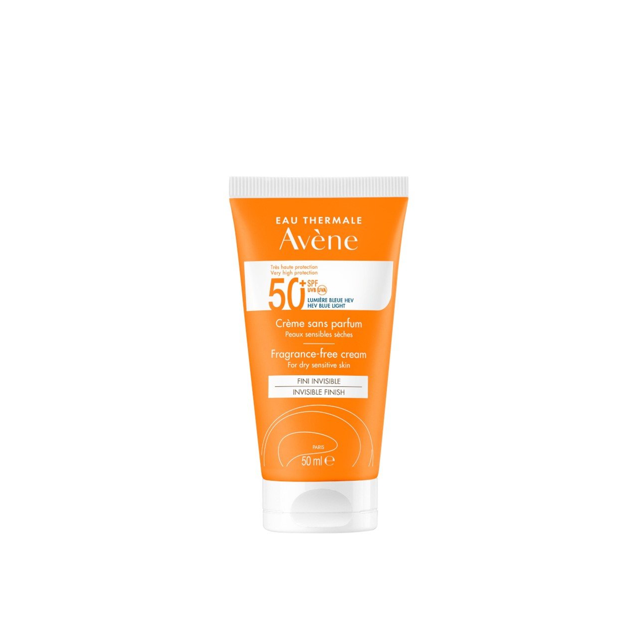 Avène Sun Very High Protection Cream Fragrance-Free SPF50+ 50ml (1.69fl oz)