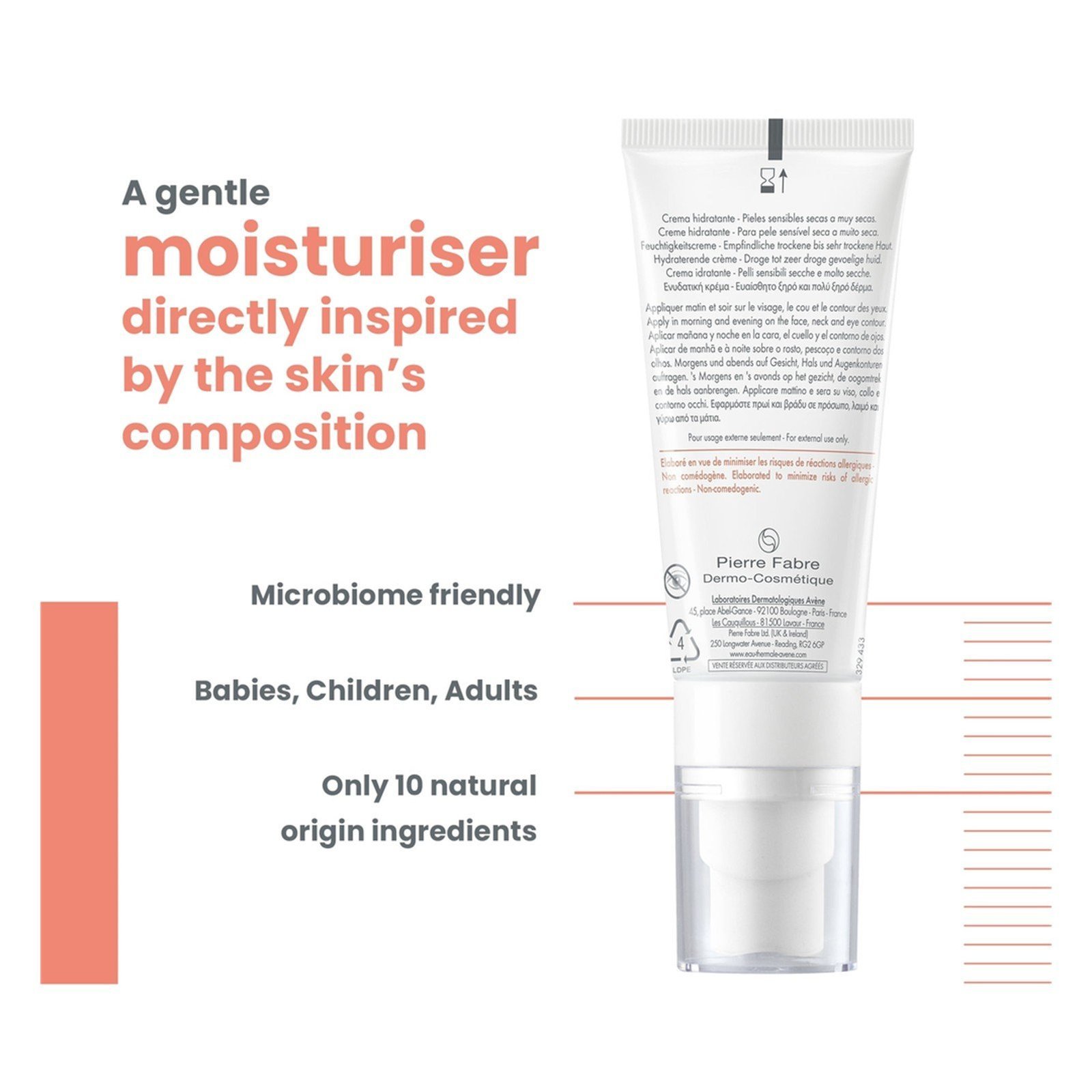 Avène Tolérance Hydra-10 Hydrating Cream 40ml