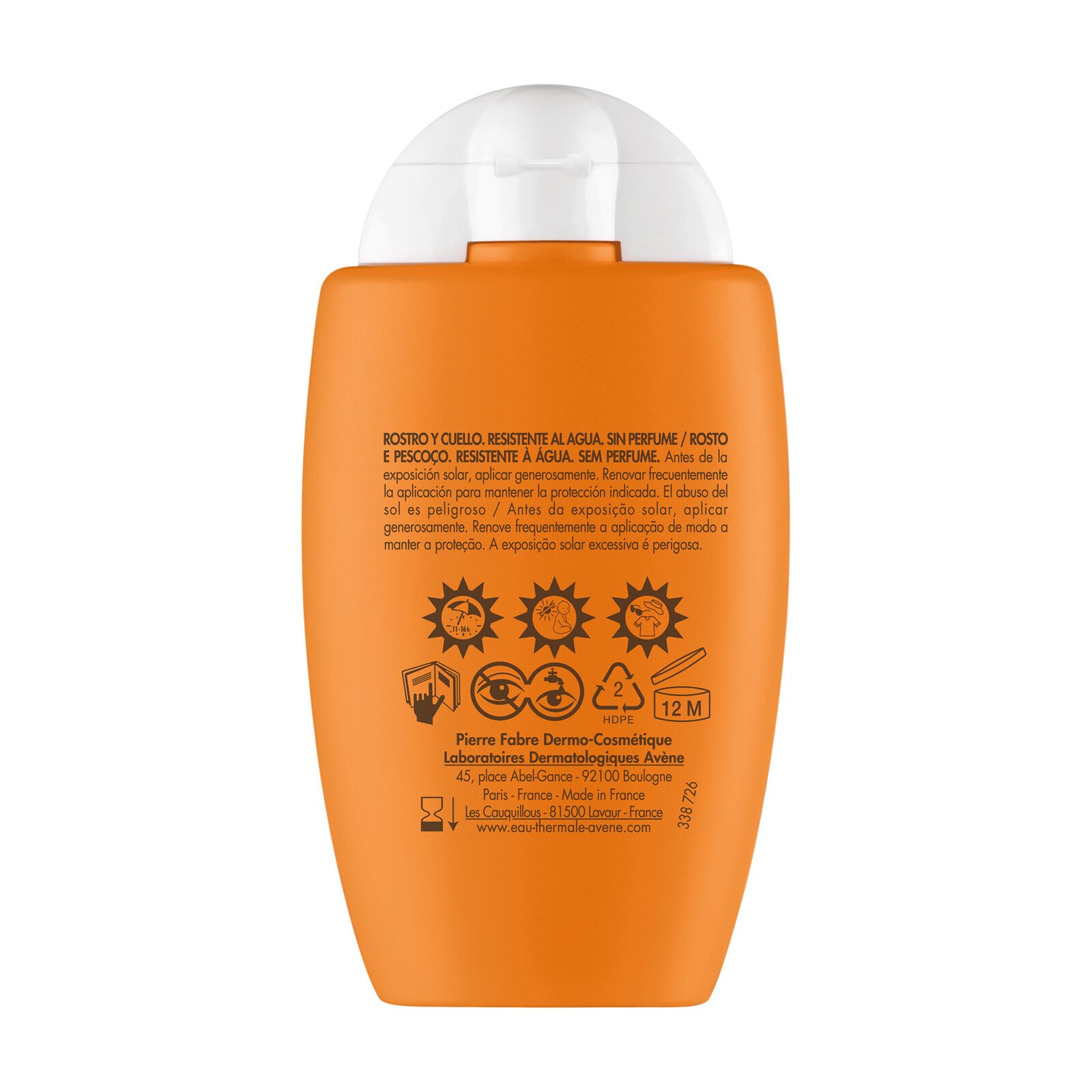 Avène Ultra Fluid Invisible Sunscreen SPF50 50ml (1.69floz)