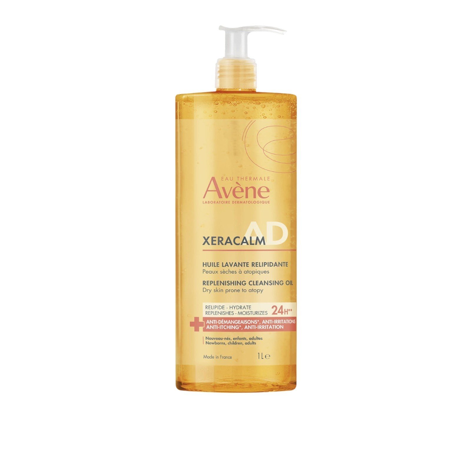 Avène XeraCalm A.D Replenishing Cleansing Oil 1L
