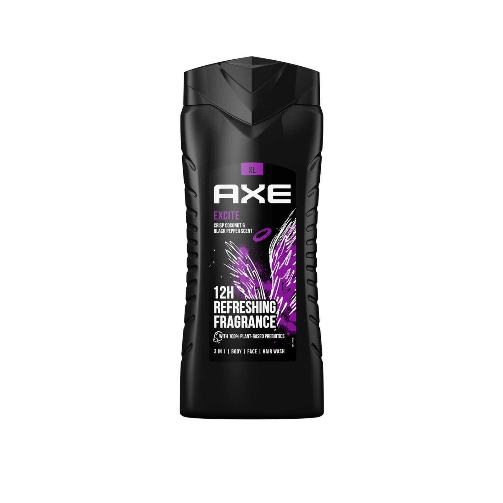 Axe Excite 12h Long Lasting Fragrance 3-In-1 Body Wash 400ml (13.5 fl oz)