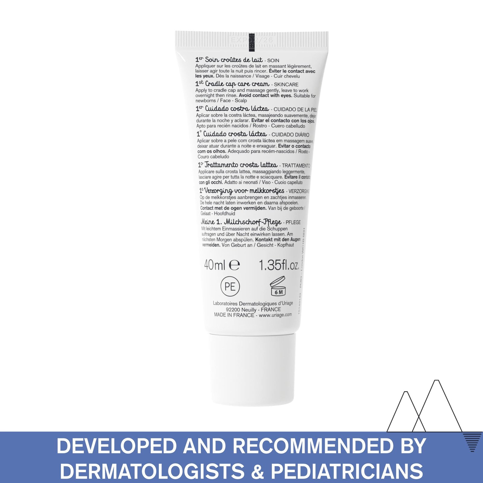 Uriage Baby 1st Cradle Cap Care Cream 40ml