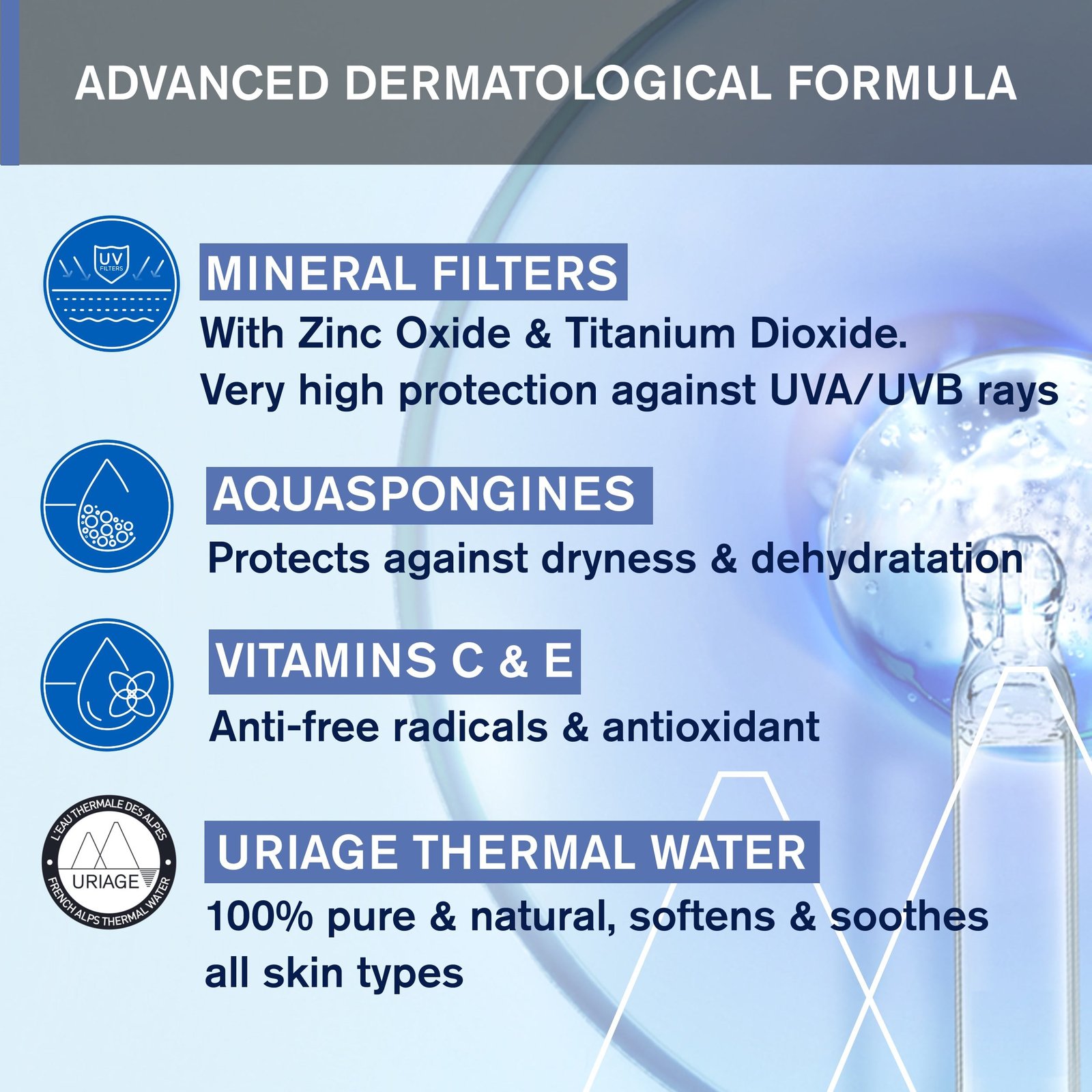 Uriage Baby 1st Mineral Cream SPF50+ 50ml