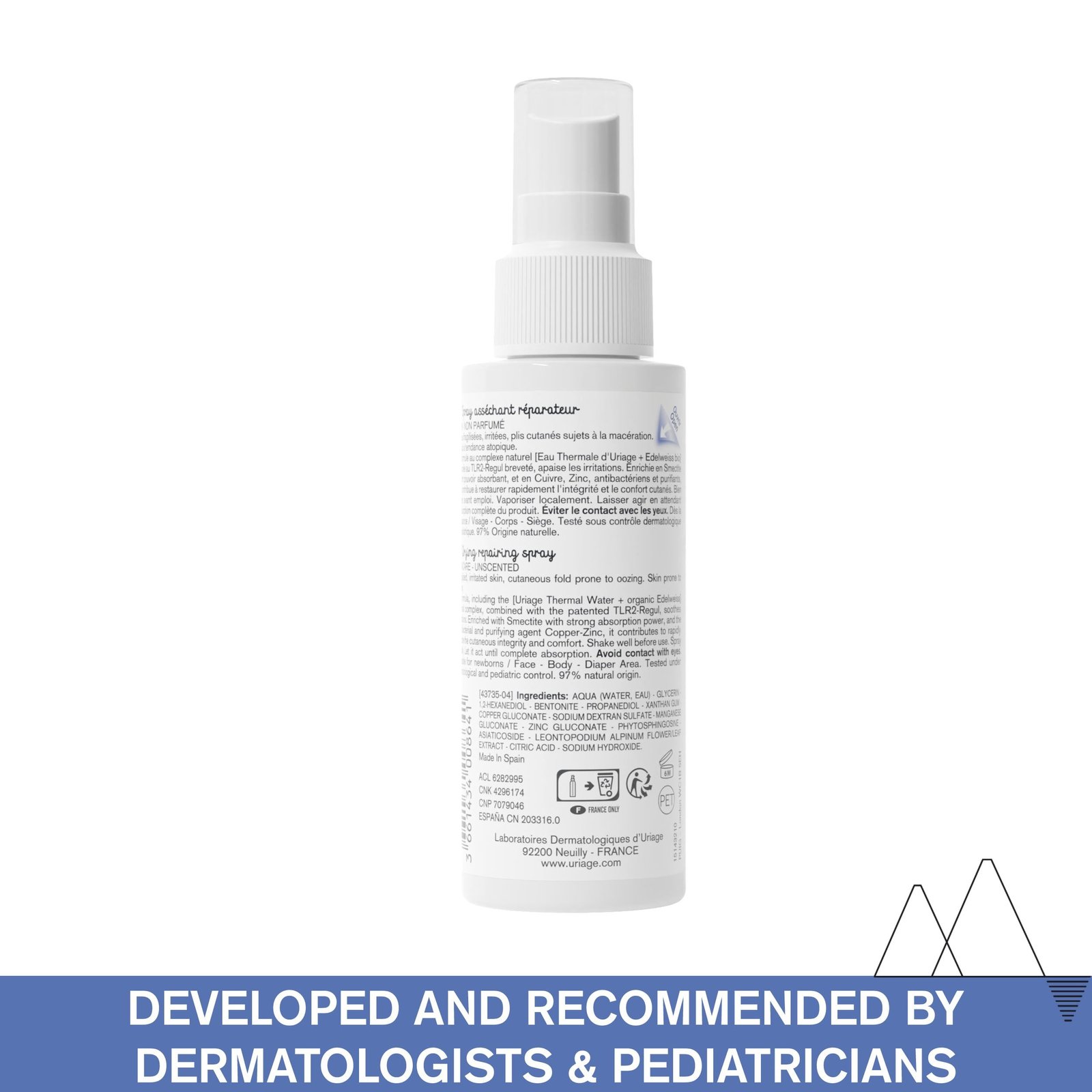 Uriage Baby 1st Drying Repairing Spray 100ml