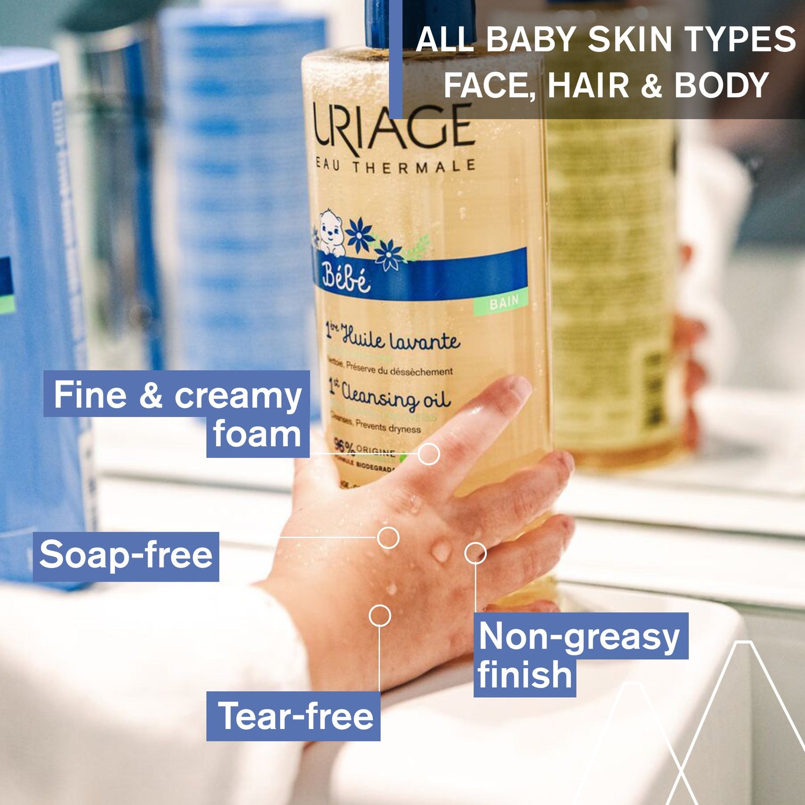 Uriage Baby 1st Cleansing Oil 500ml