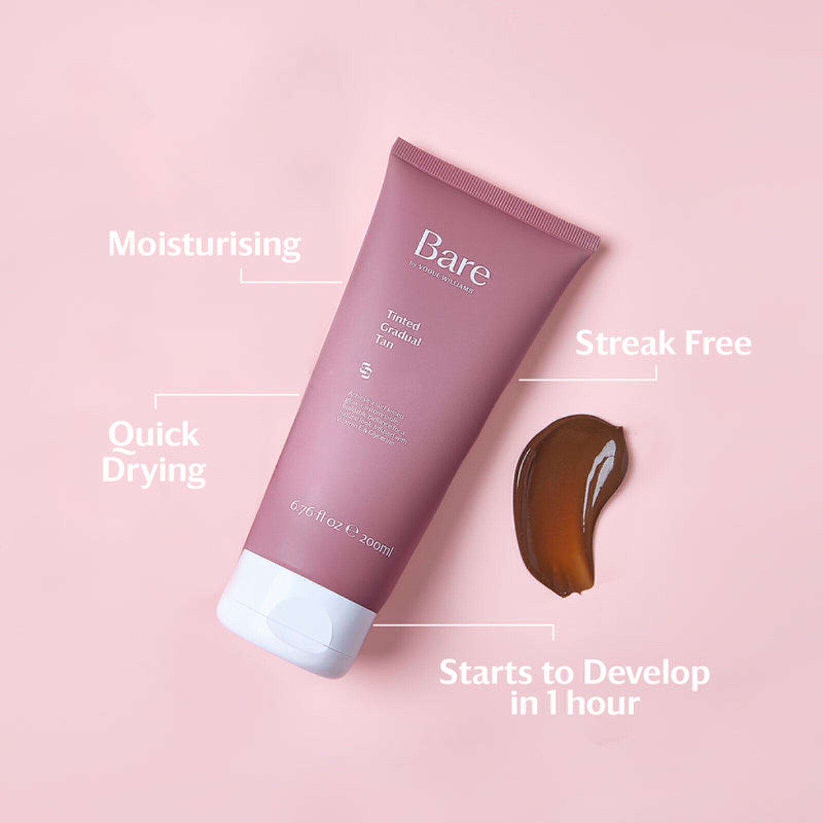Bare by Vogue Tinted Gradual Tan 200ml (6.76floz)