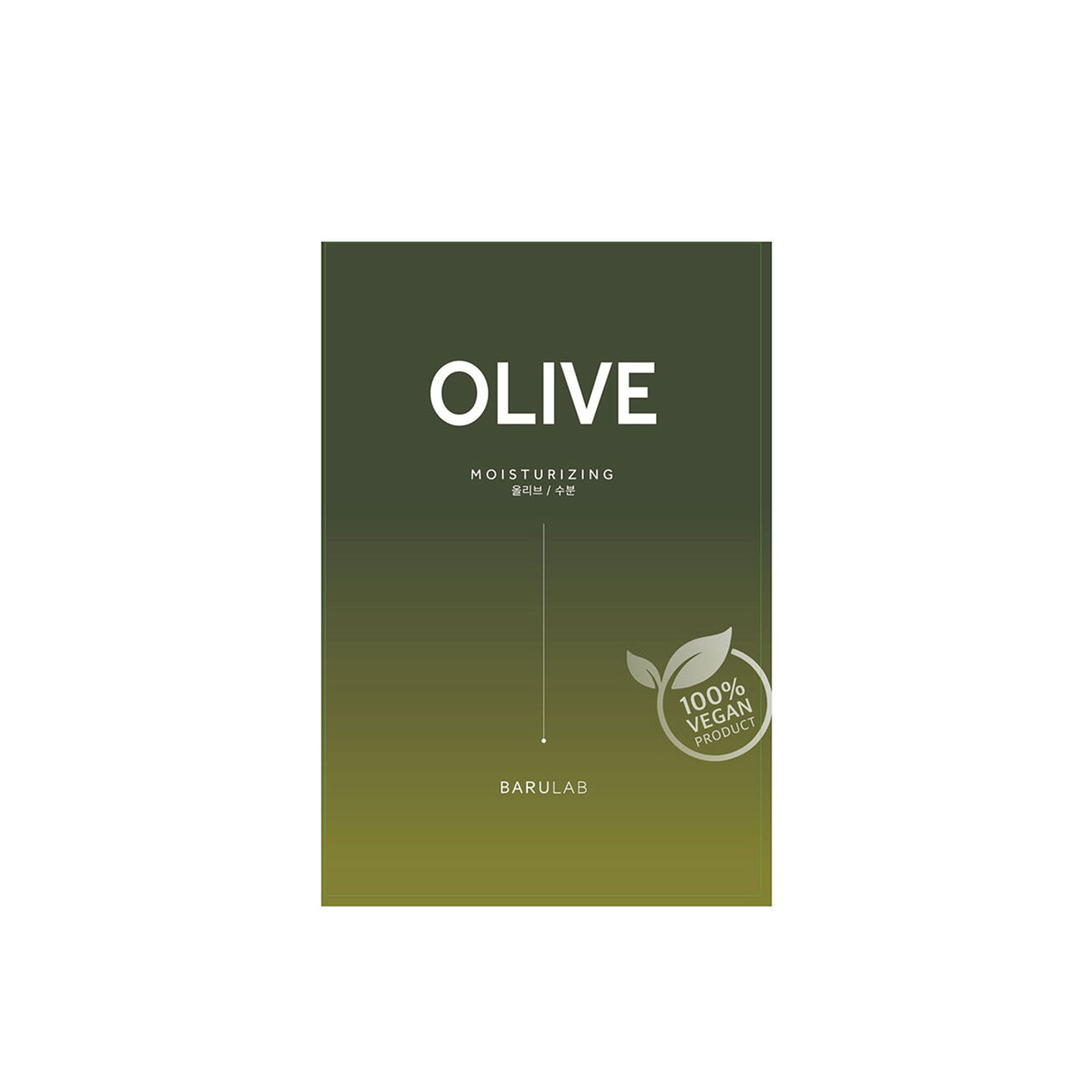Barulab The Clean Vegan Mask Olive 23g (0.81 oz)