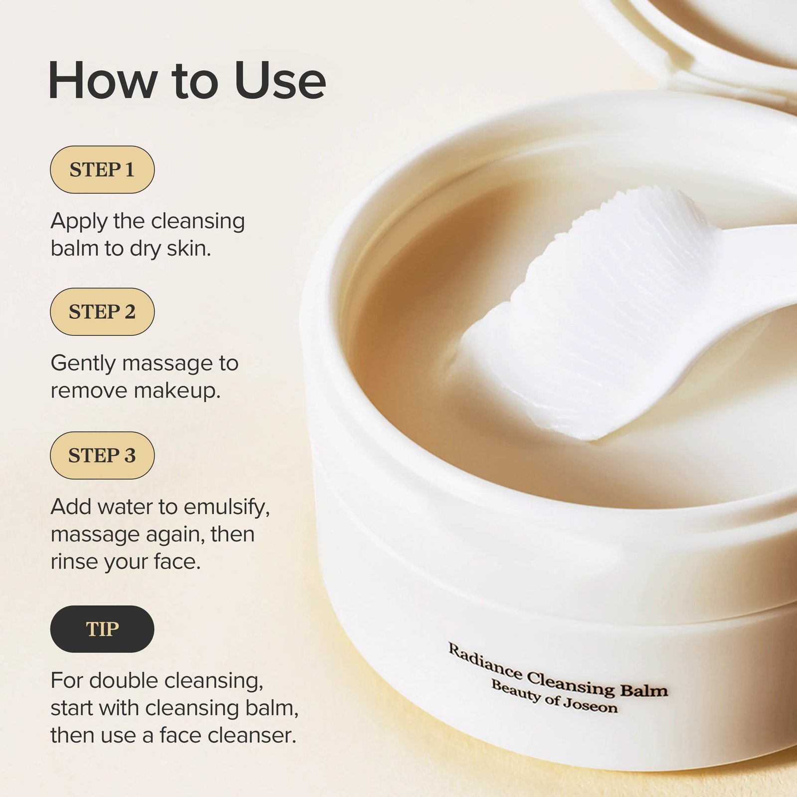 Beauty of Joseon Bálsamo de Limpeza Radiance 100ml