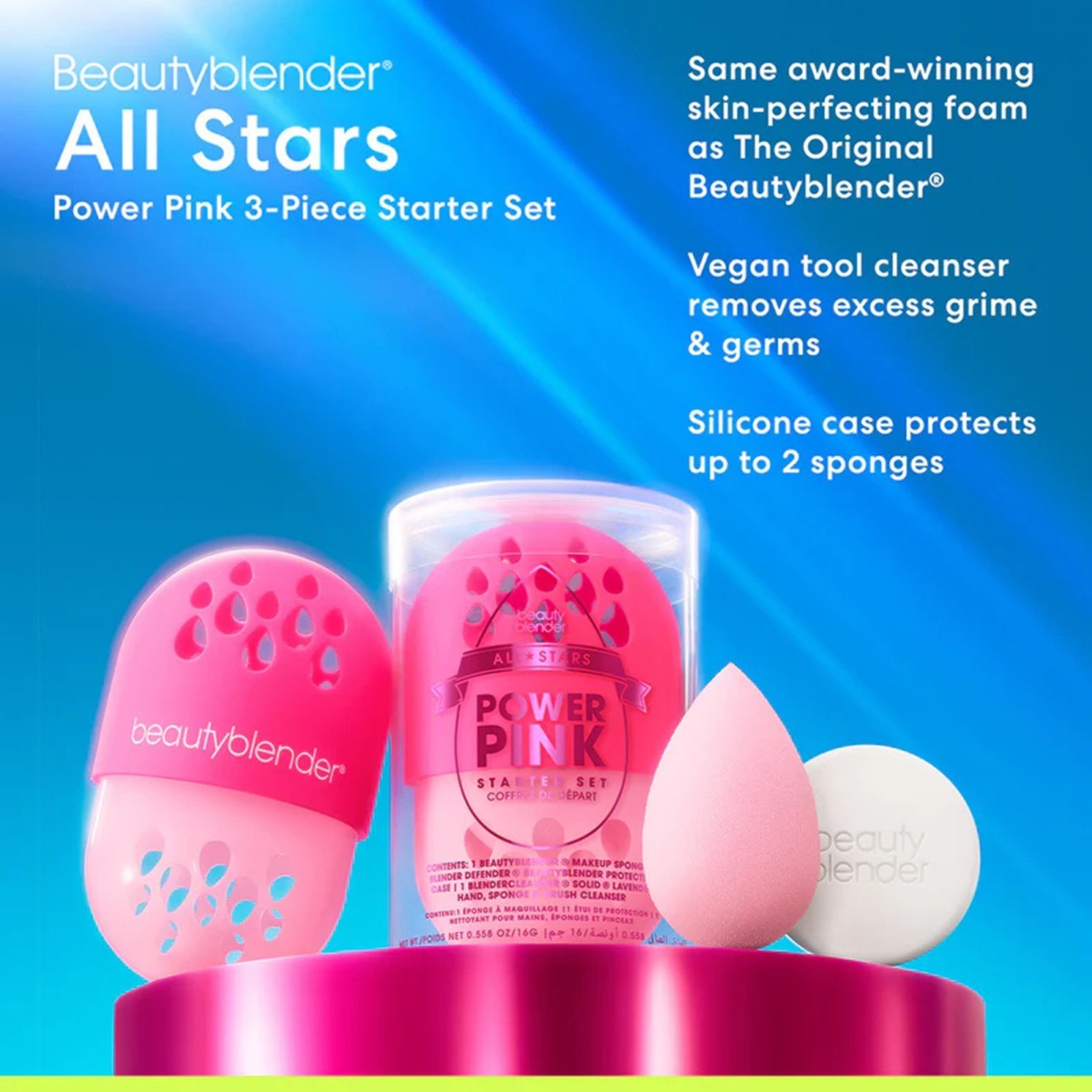beautyblender All-Stars Power Pink Starter Set