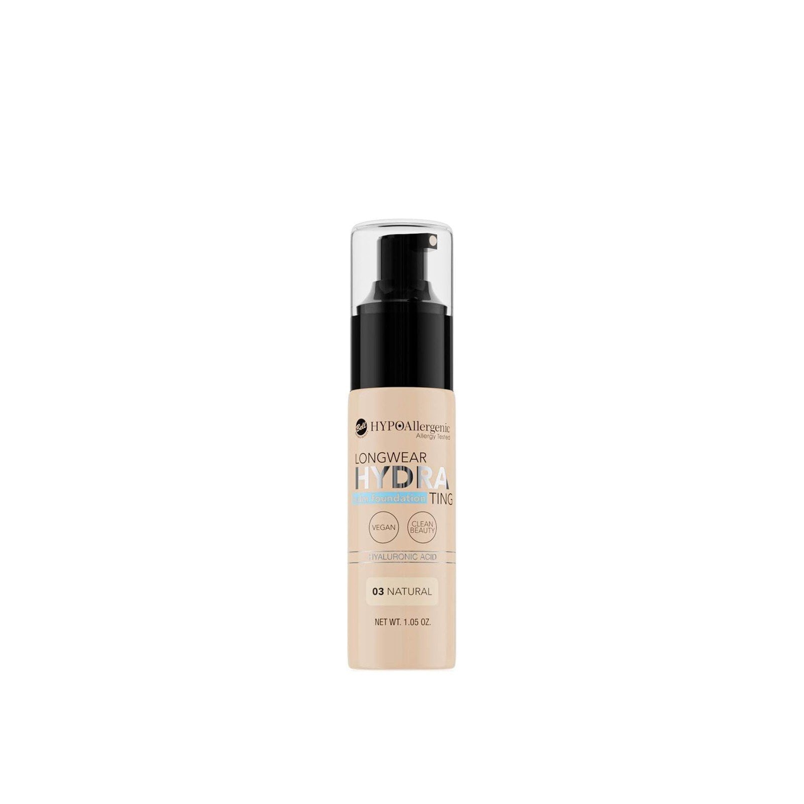 Bell HYPOAllergenic Longwear Hydrating Balm Foundation 03 Natural 30g